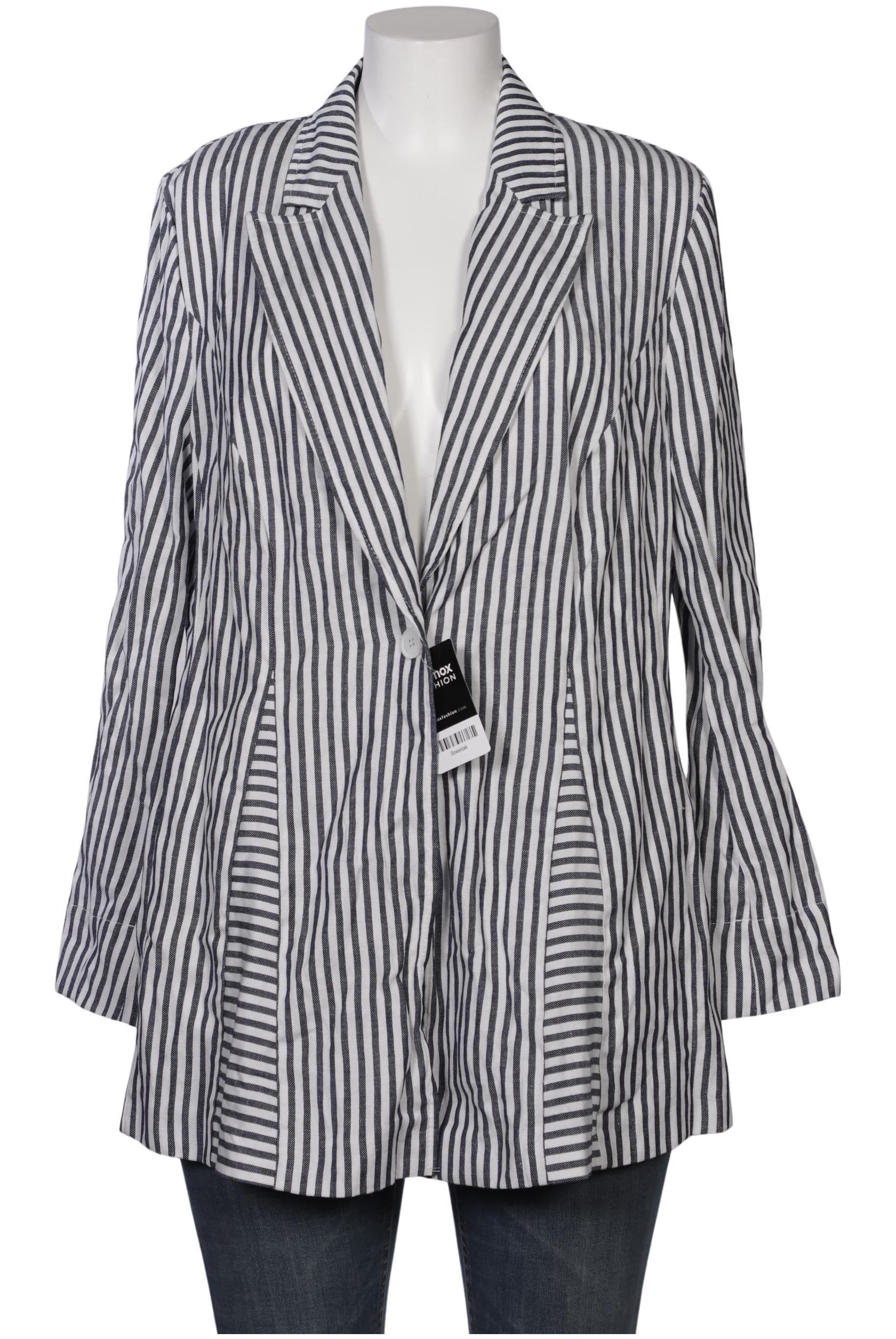 

Selection by Ulla Popken Damen Blazer, mehrfarbig, Gr. 48