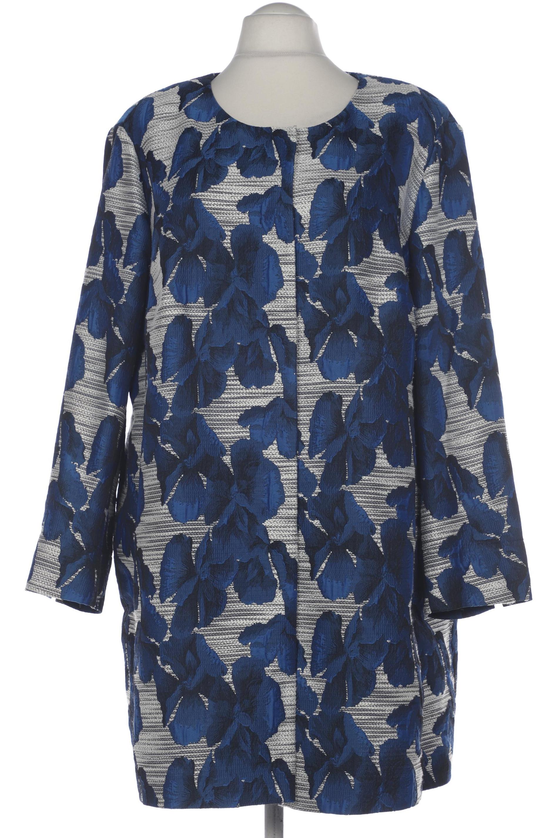 

Selection by Ulla Popken Damen Blazer, blau, Gr. 54