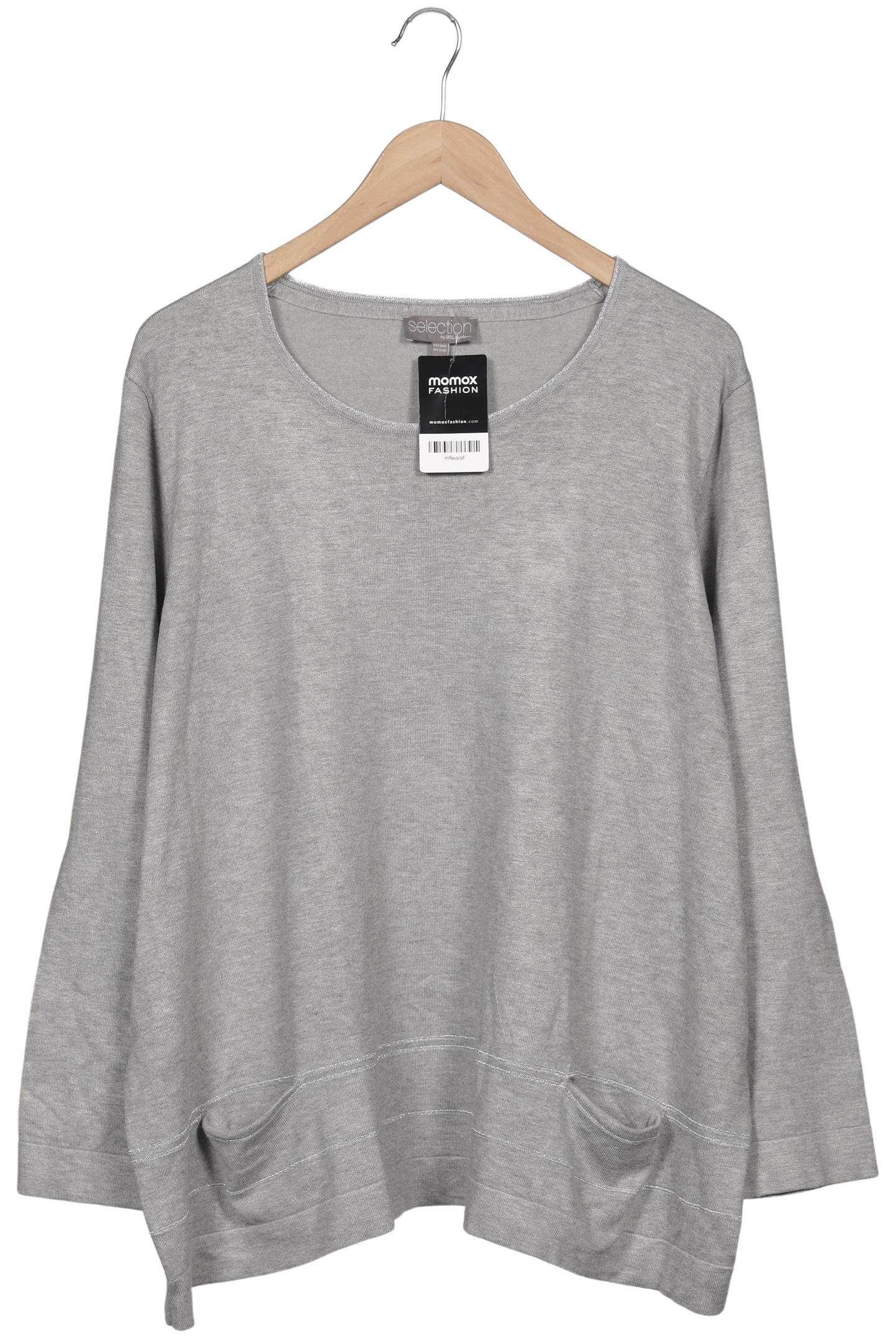 

Selection by Ulla Popken Damen Pullover, grau, Gr. 50