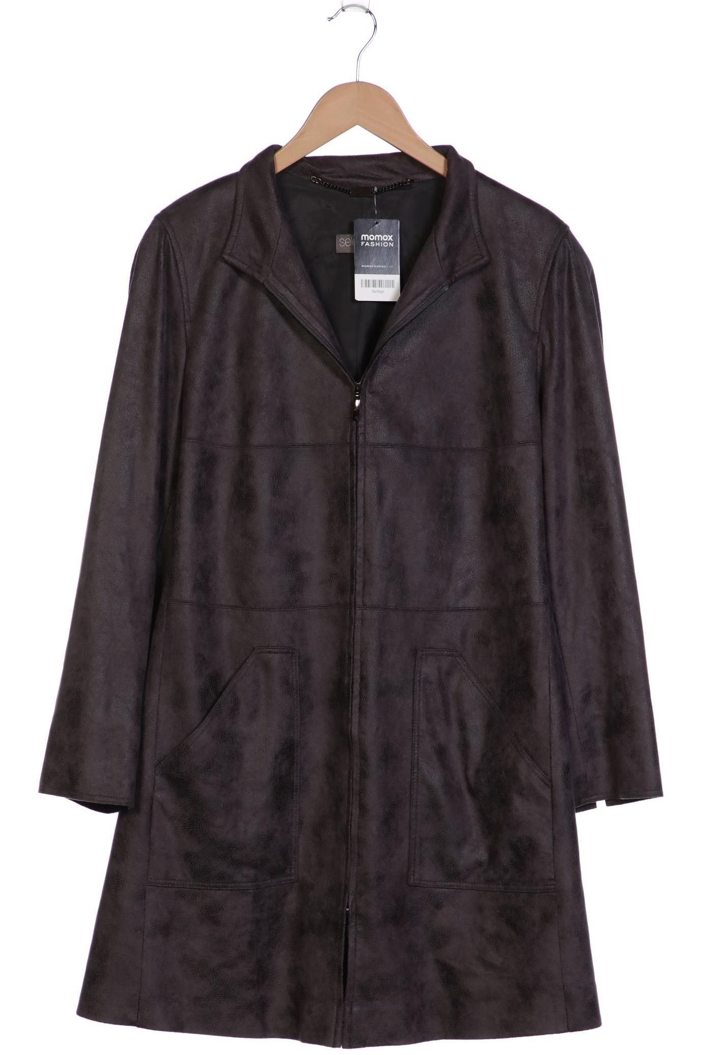 

Selection by Ulla Popken Damen Jacke, grau, Gr. 44