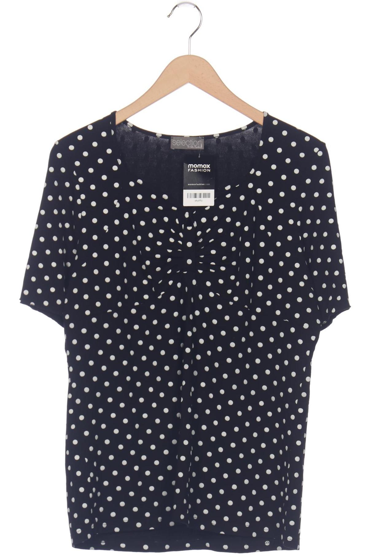 

Selection by Ulla Popken Damen T-Shirt, schwarz, Gr. 46