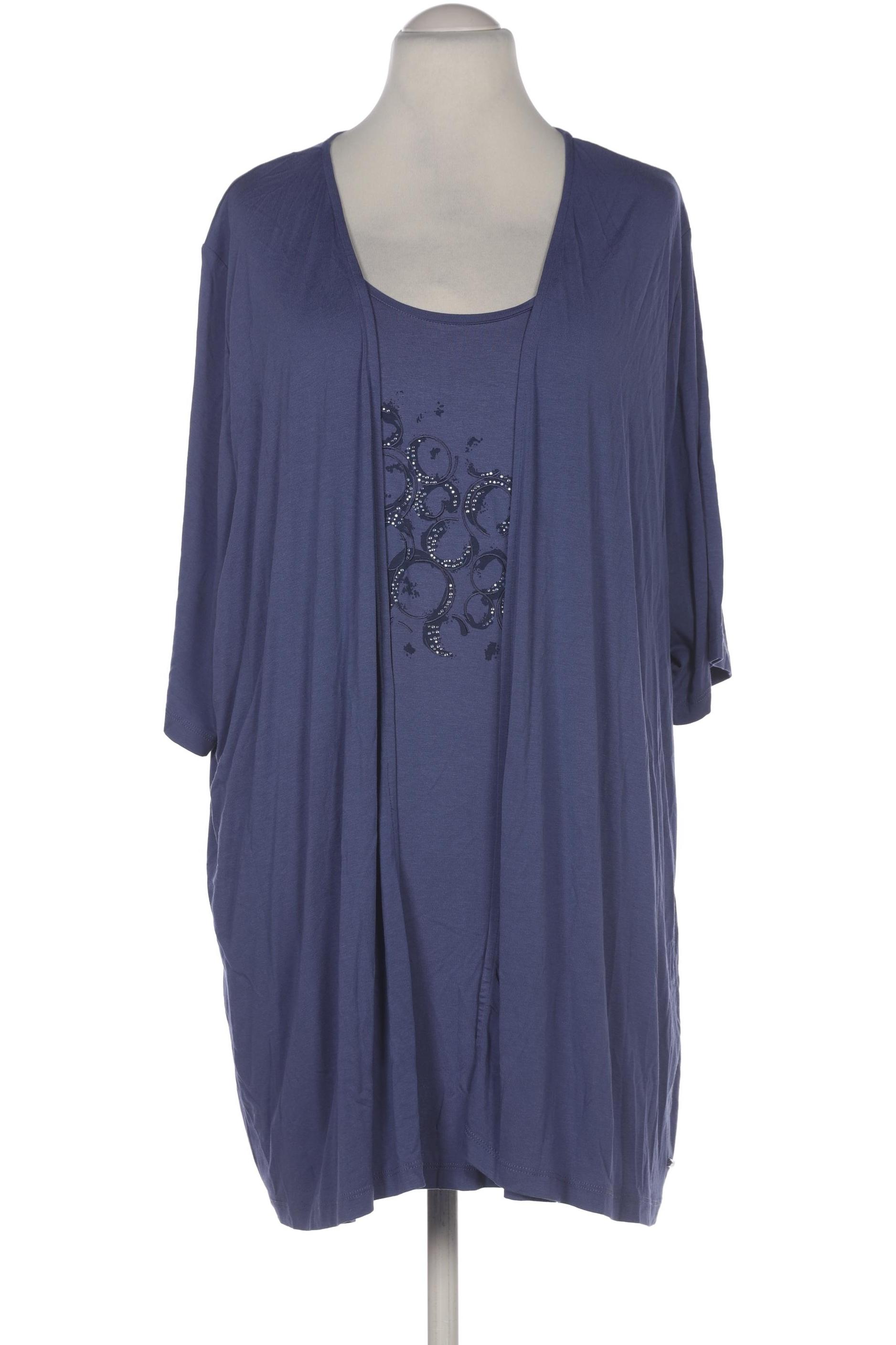 

Selection by Ulla Popken Damen T-Shirt, blau, Gr. 52