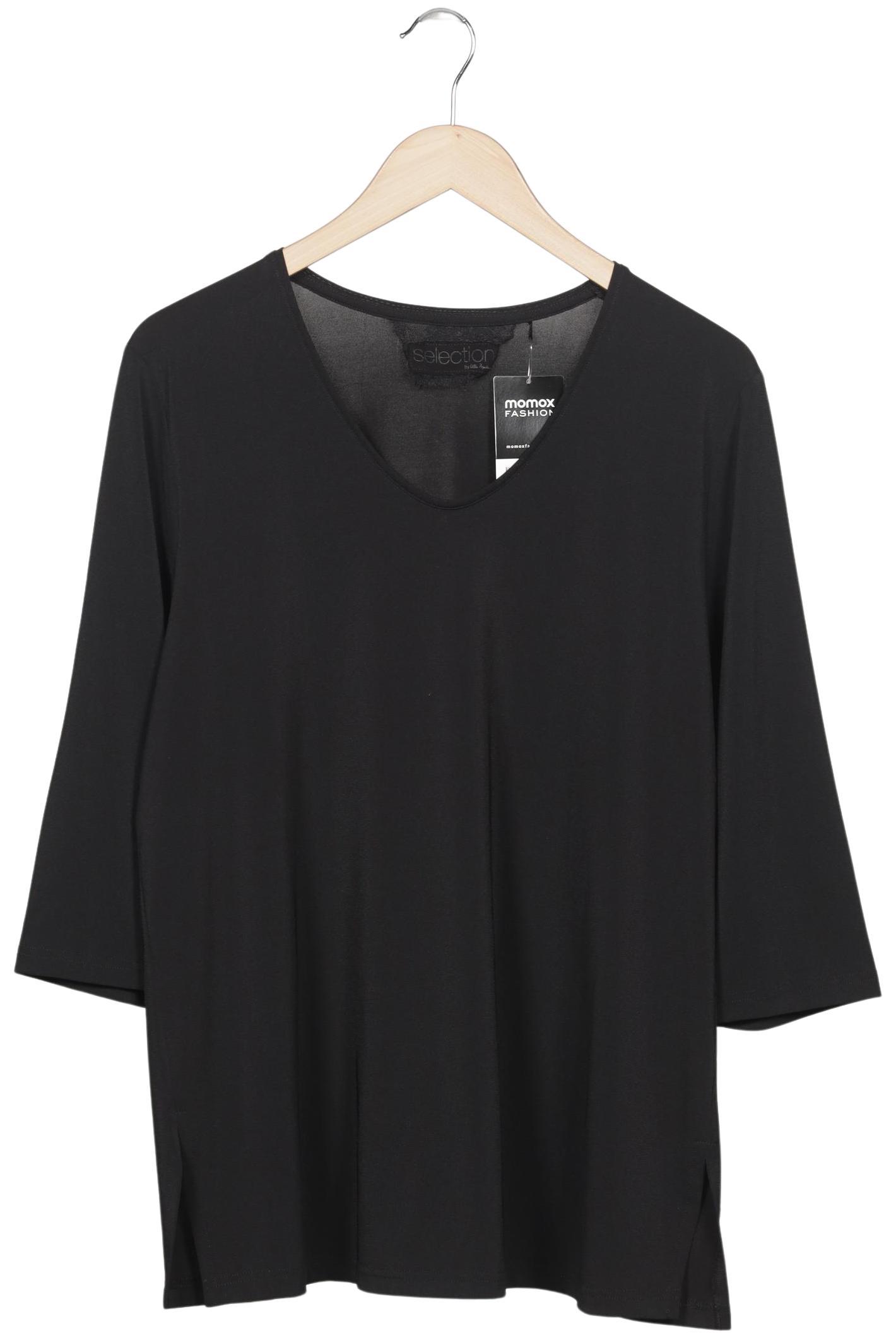 

Selection by Ulla Popken Damen Langarmshirt, schwarz, Gr. 44