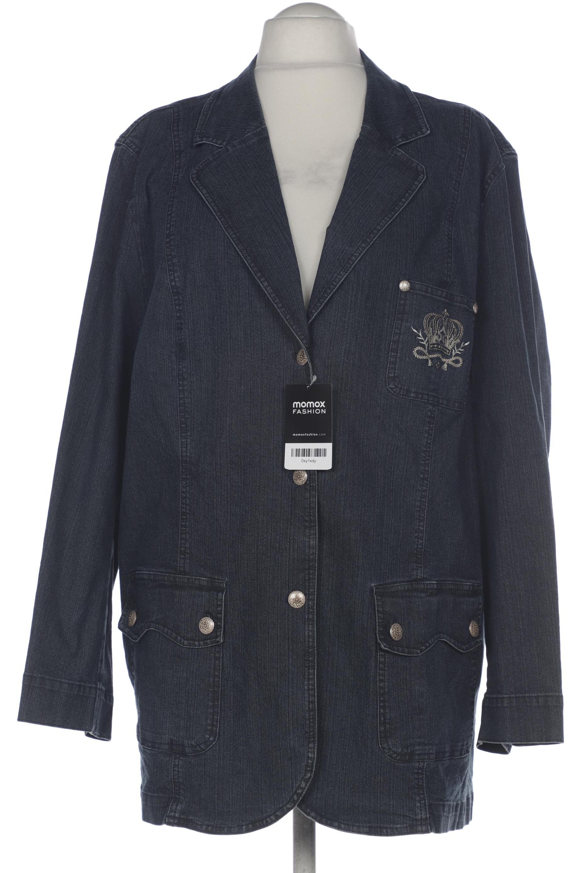 

Selection by Ulla Popken Damen Blazer, marineblau, Gr. 56