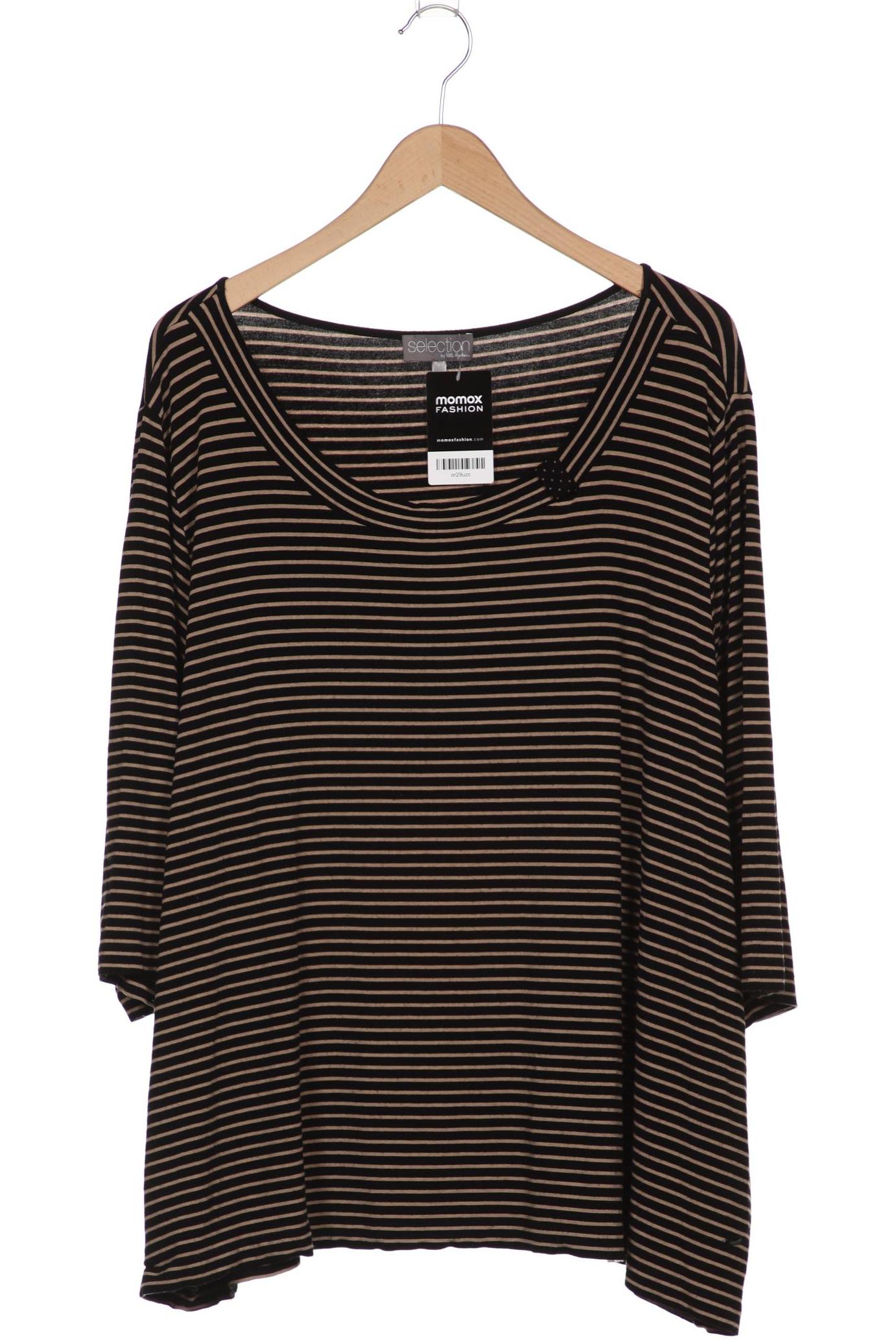 

Selection by Ulla Popken Damen T-Shirt, schwarz, Gr. 58