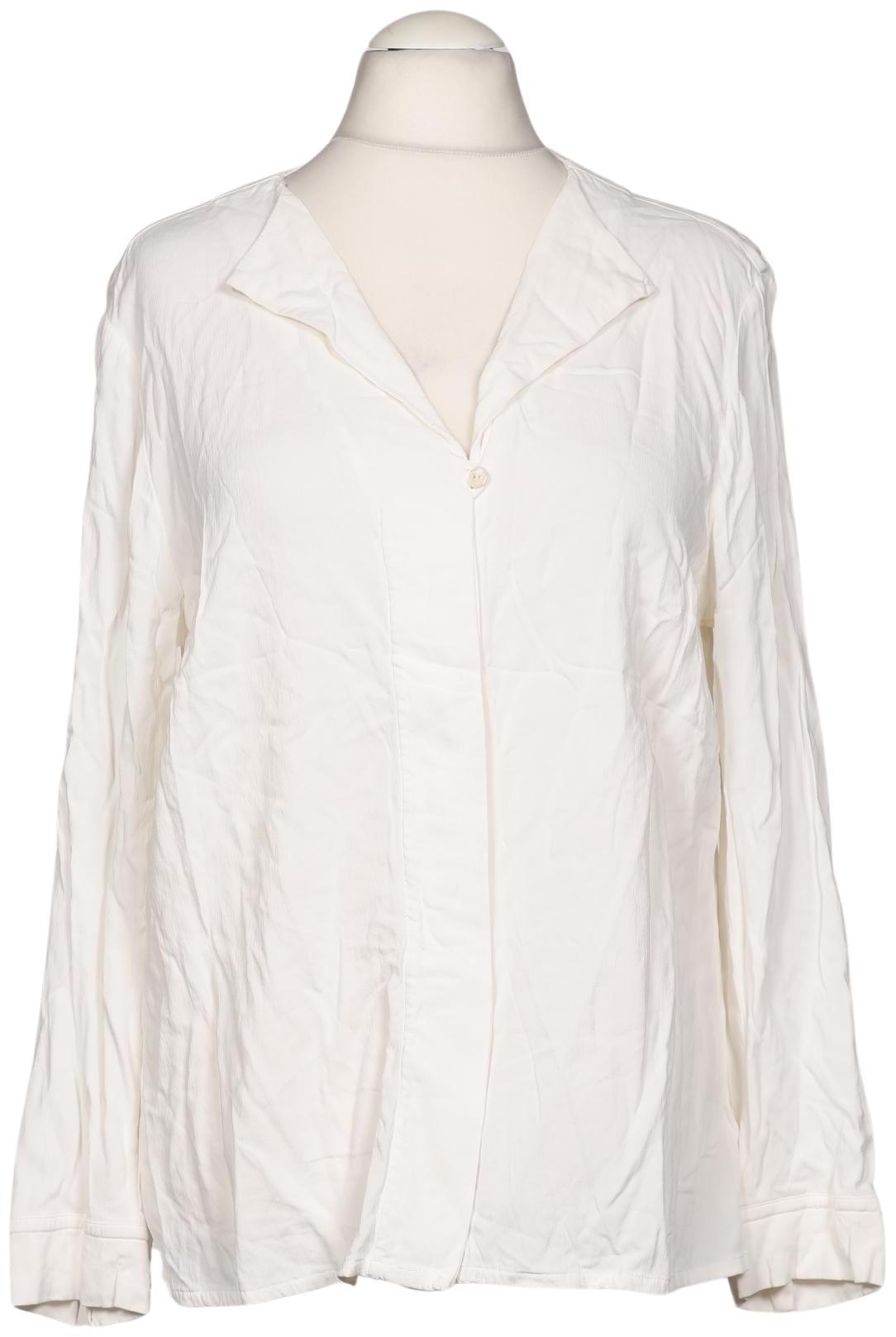 

Selection by Ulla Popken Damen Bluse, weiß, Gr. 42