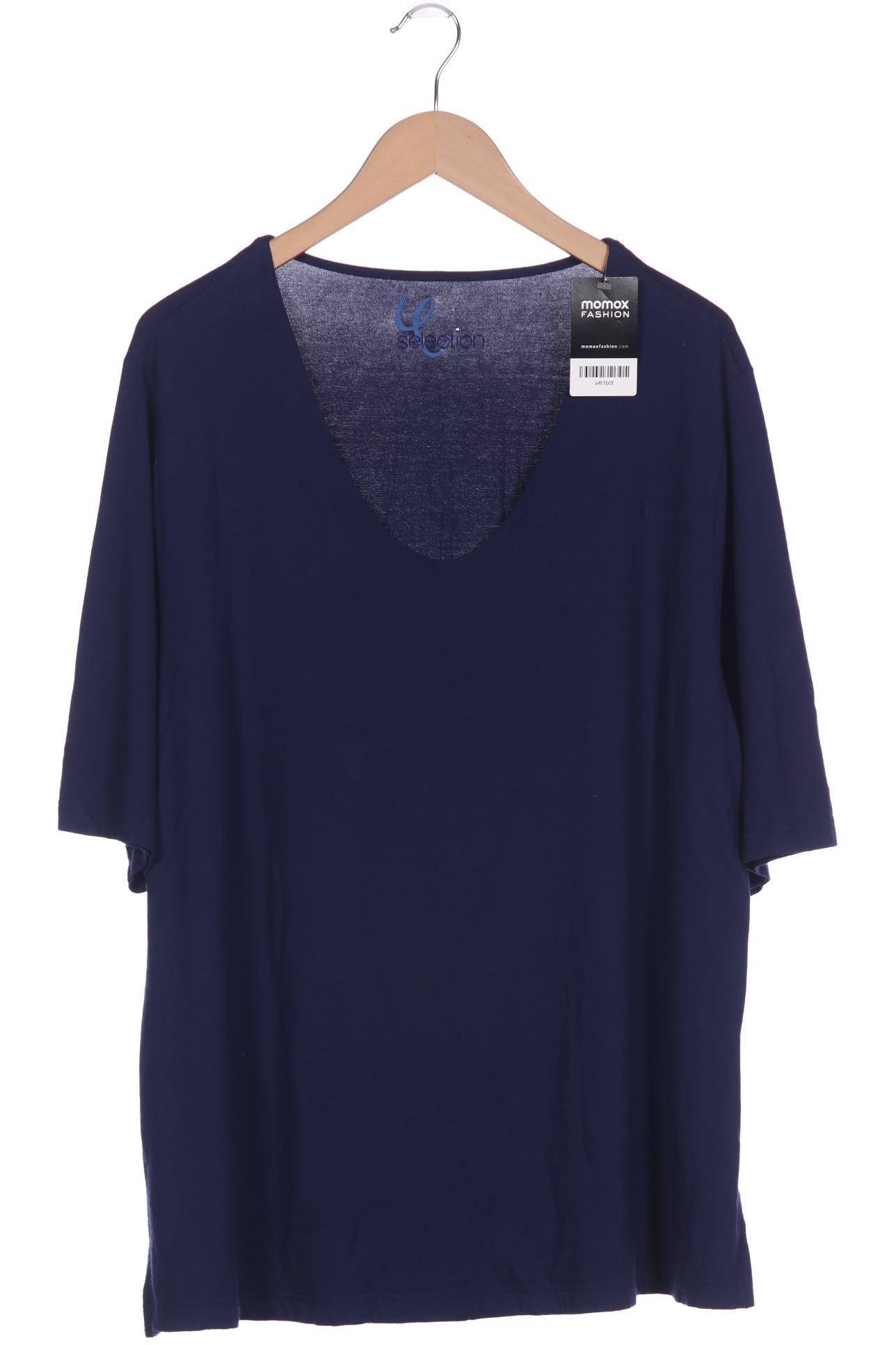 

Selection by Ulla Popken Damen T-Shirt, marineblau, Gr. 48