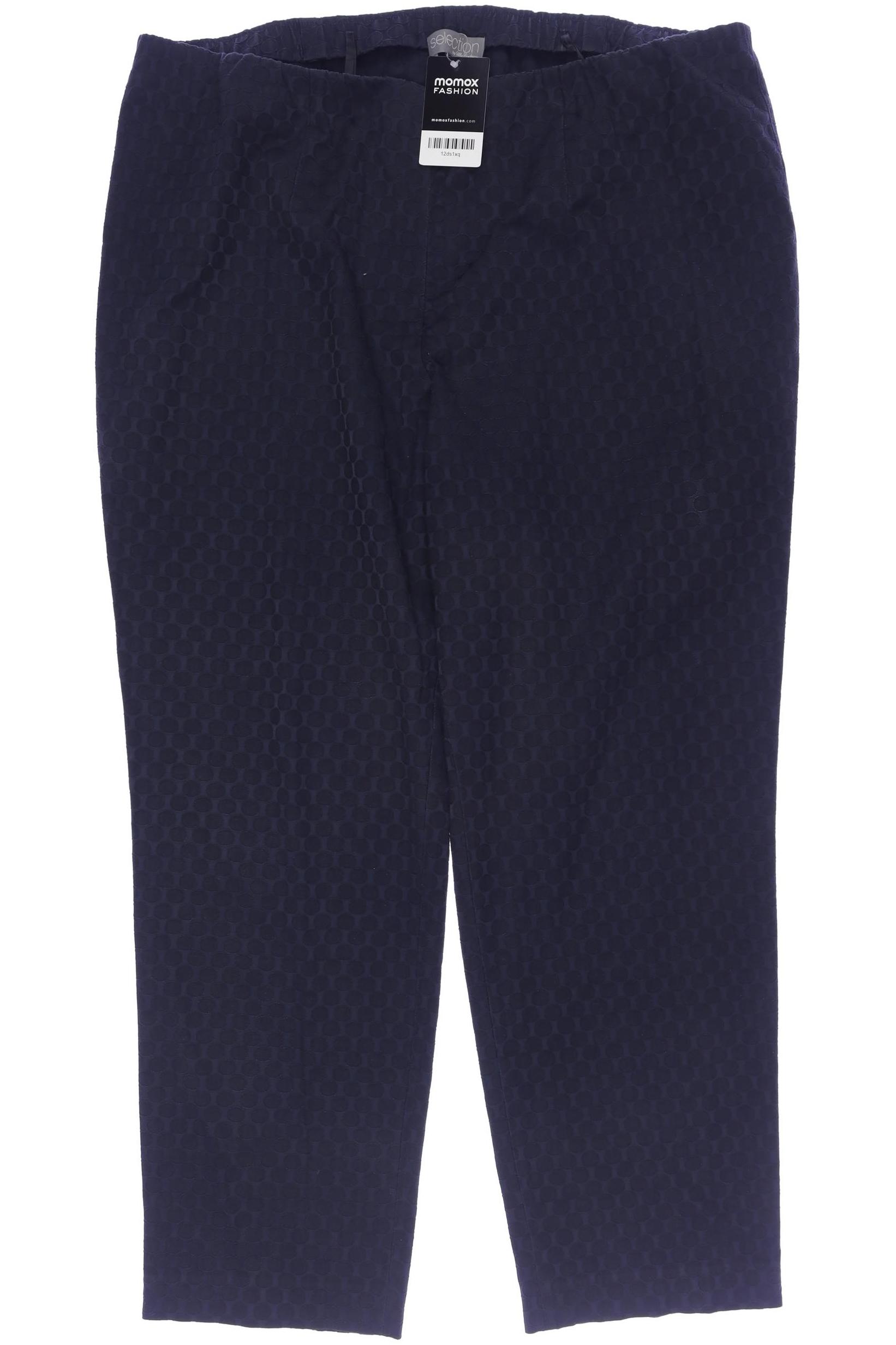 

Selection by Ulla Popken Damen Stoffhose, marineblau, Gr. 50