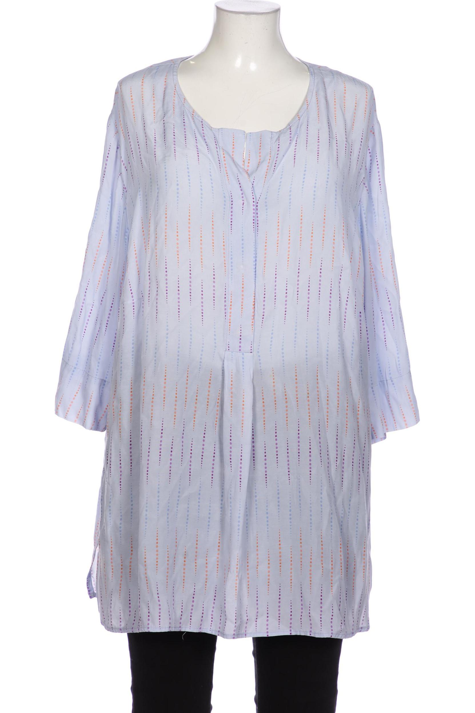 

Selection by Ulla Popken Damen Bluse, blau, Gr. 50