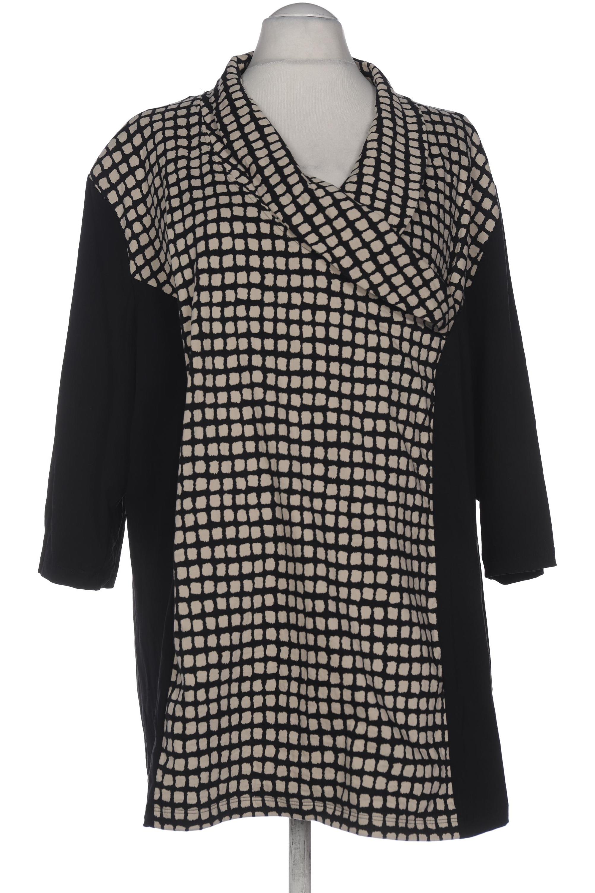 

Selection by Ulla Popken Damen Bluse, schwarz, Gr. 58