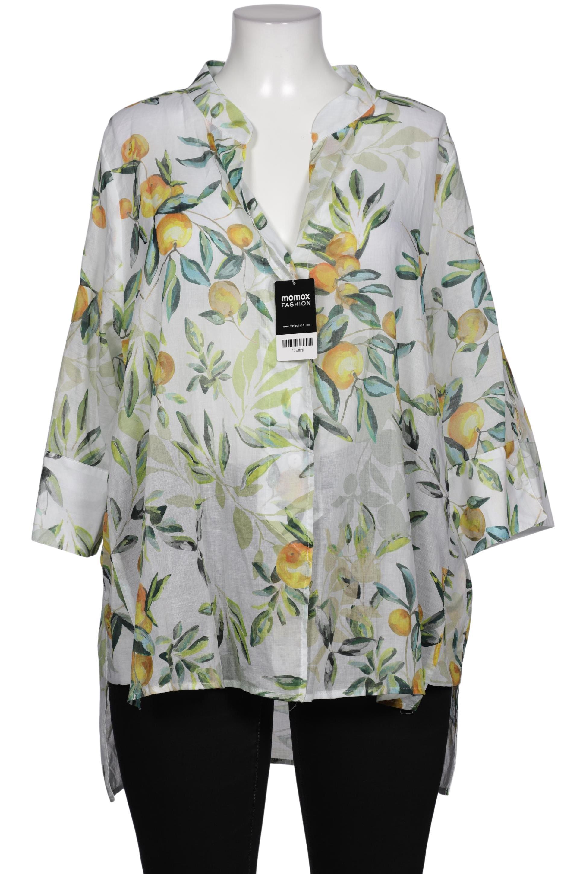 

Selection by Ulla Popken Damen Bluse, weiß, Gr. 46