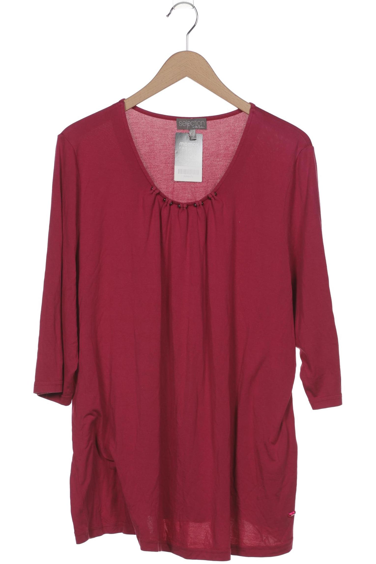 

Selection by Ulla Popken Damen Langarmshirt, pink, Gr. 50