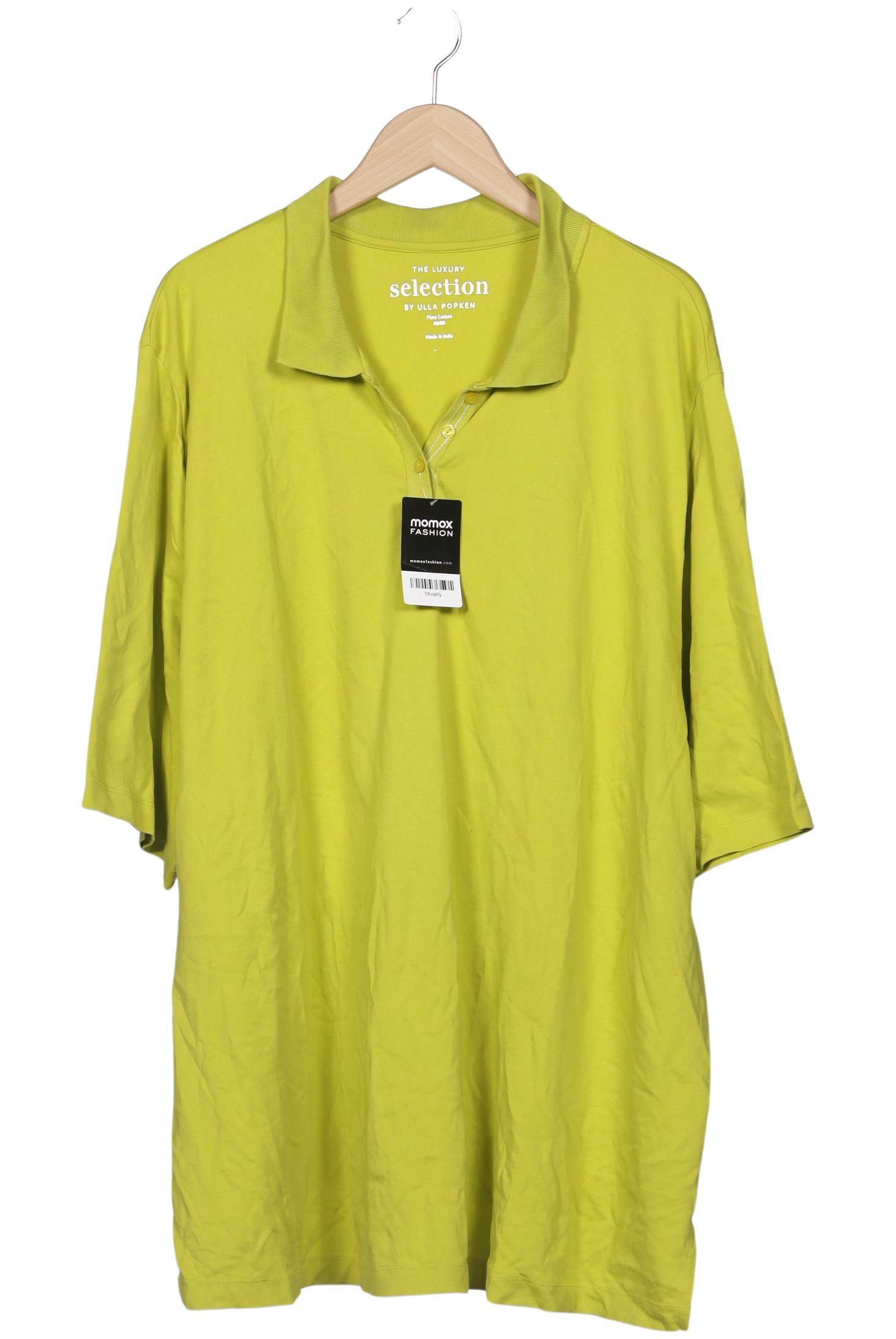 

Selection by Ulla Popken Damen Poloshirt, hellgrün, Gr. 58