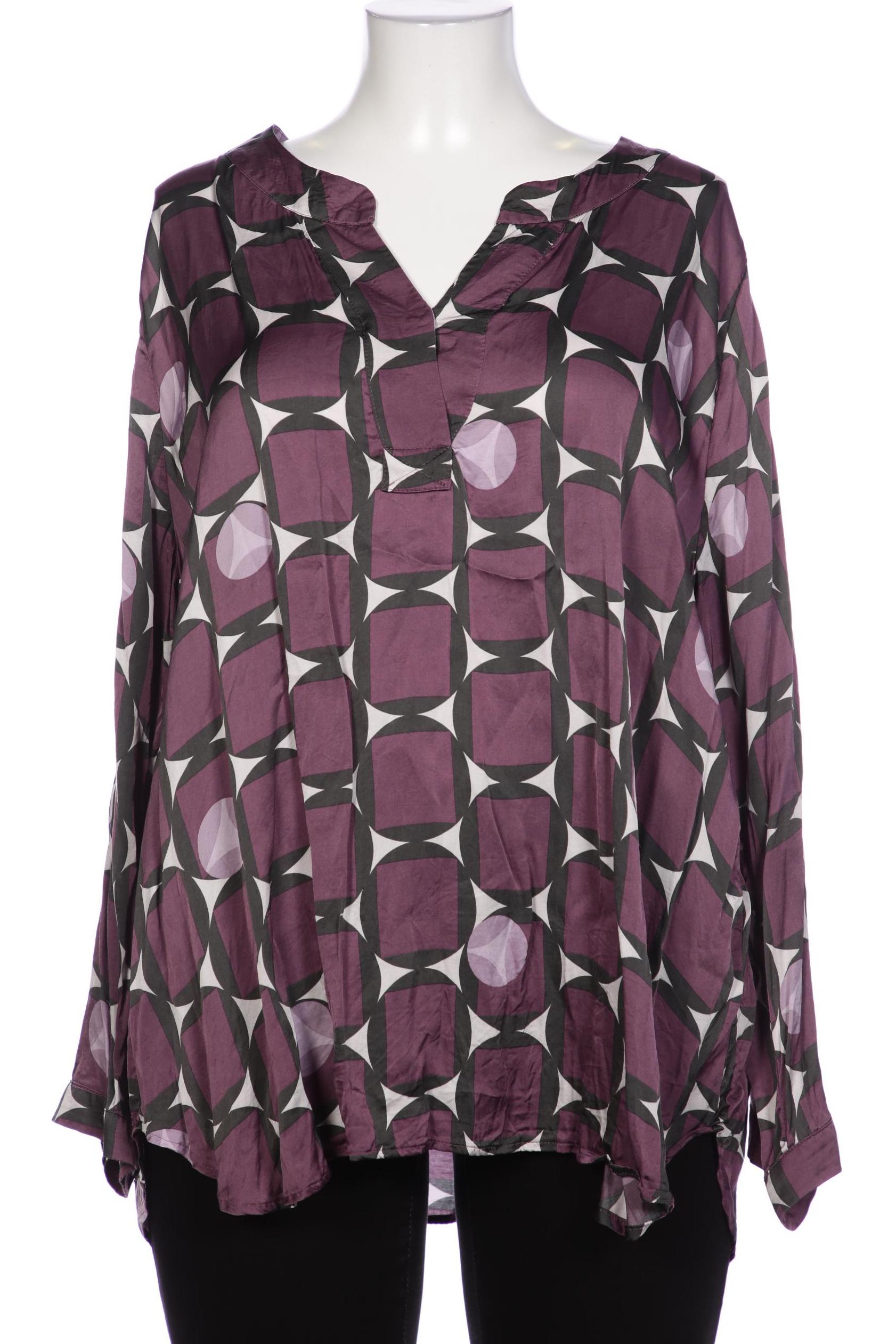 

Selection by Ulla Popken Damen Bluse, bordeaux, Gr. 50