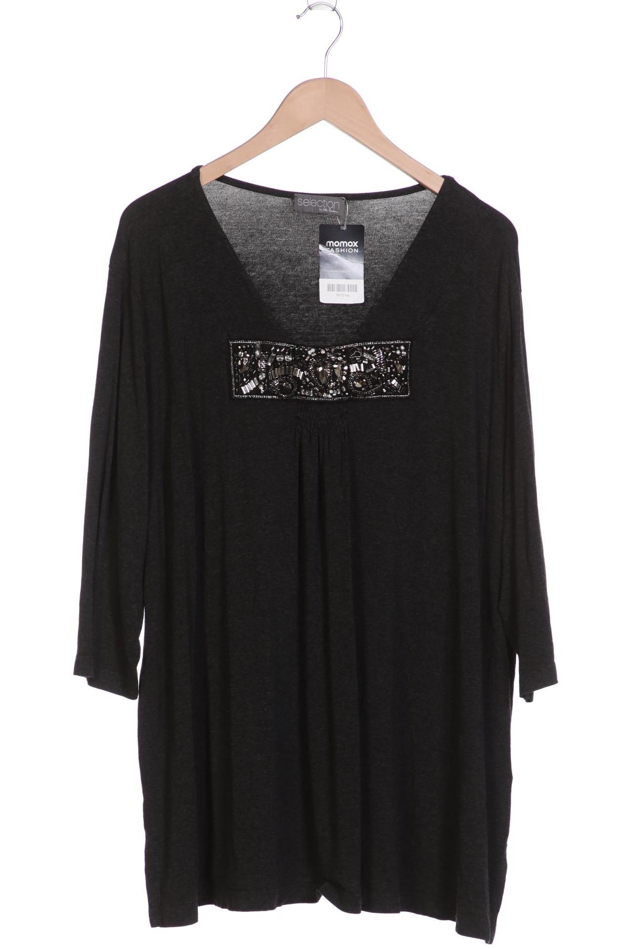 

Selection by Ulla Popken Damen Langarmshirt, grau