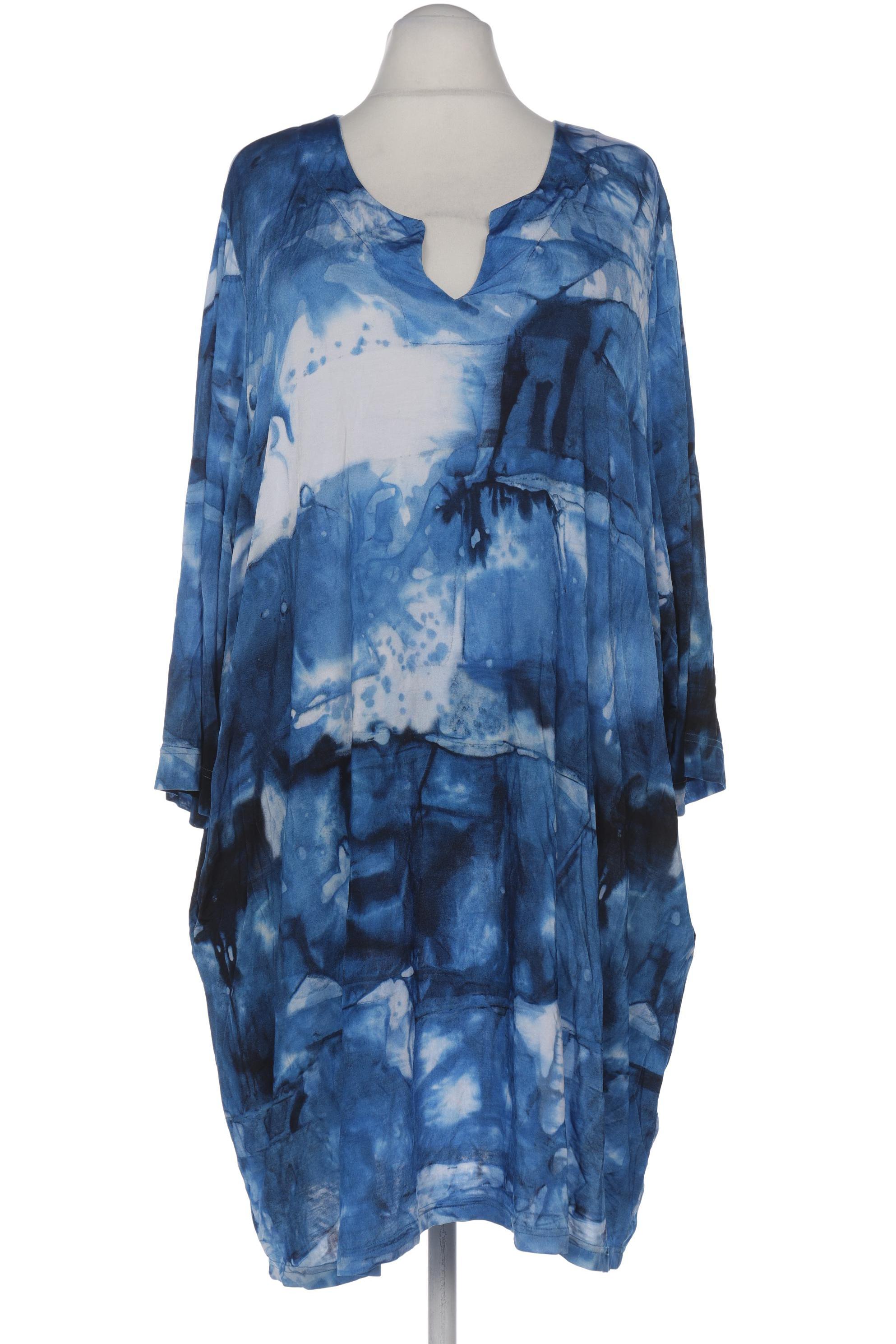 

Selection by Ulla Popken Damen Bluse, blau, Gr. 58