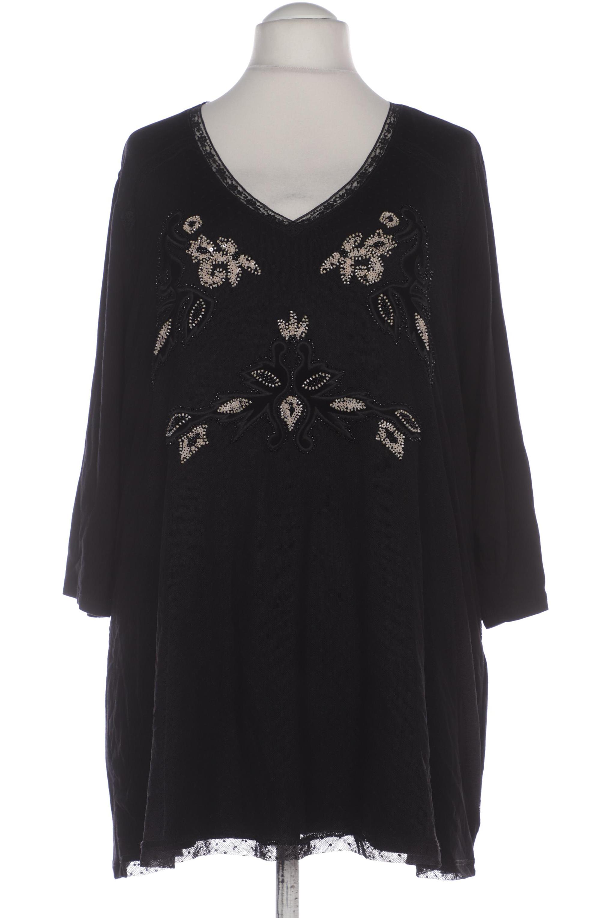 

Selection by Ulla Popken Damen Langarmshirt, schwarz, Gr. 54