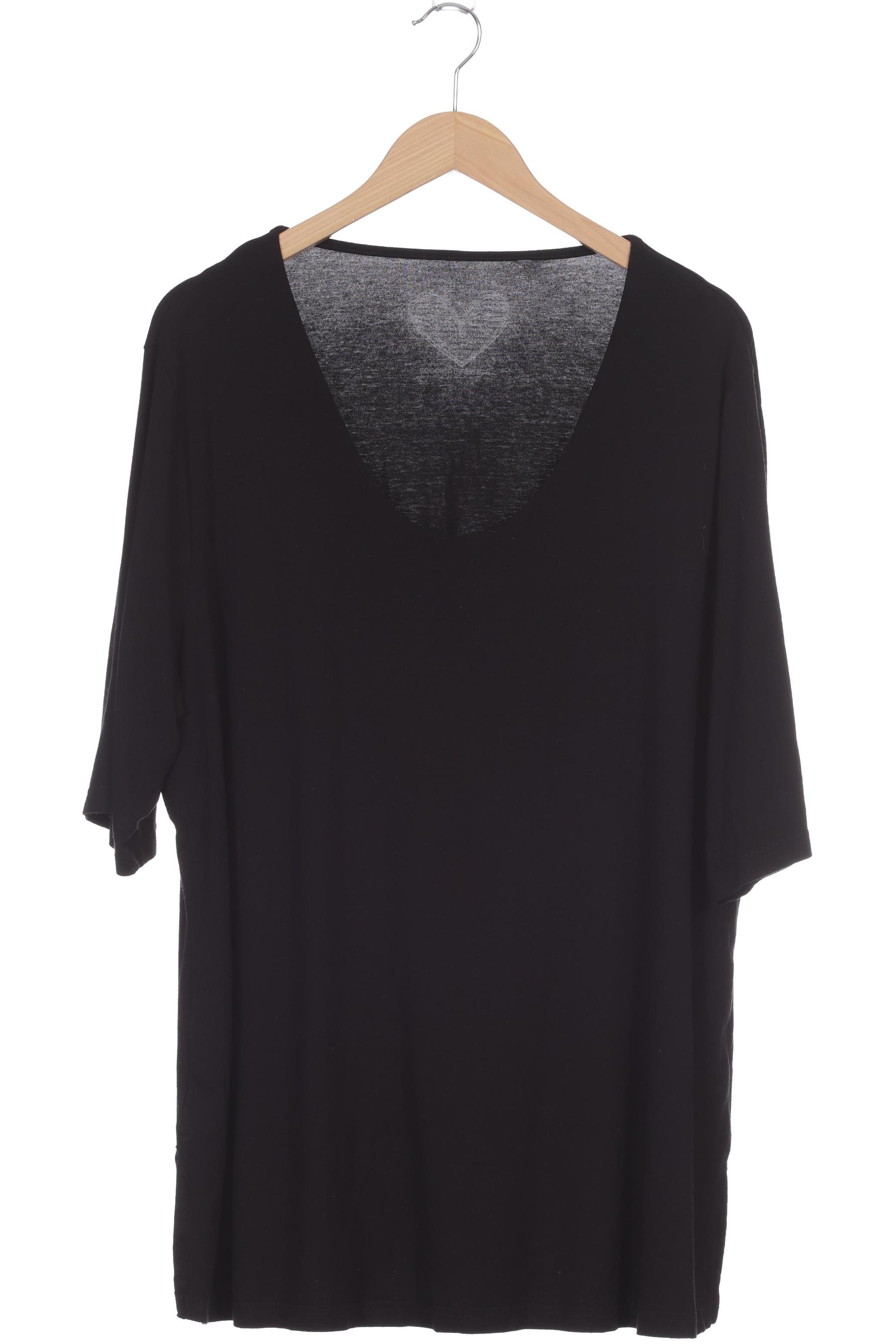

Selection by Ulla Popken Damen T-Shirt, schwarz, Gr. 48