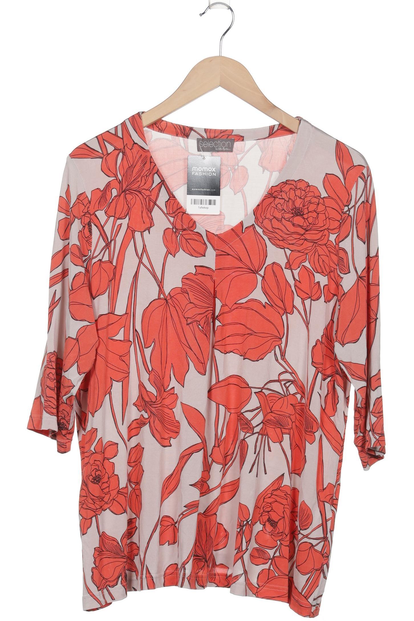 

Selection by Ulla Popken Damen Langarmshirt, rot, Gr. 44