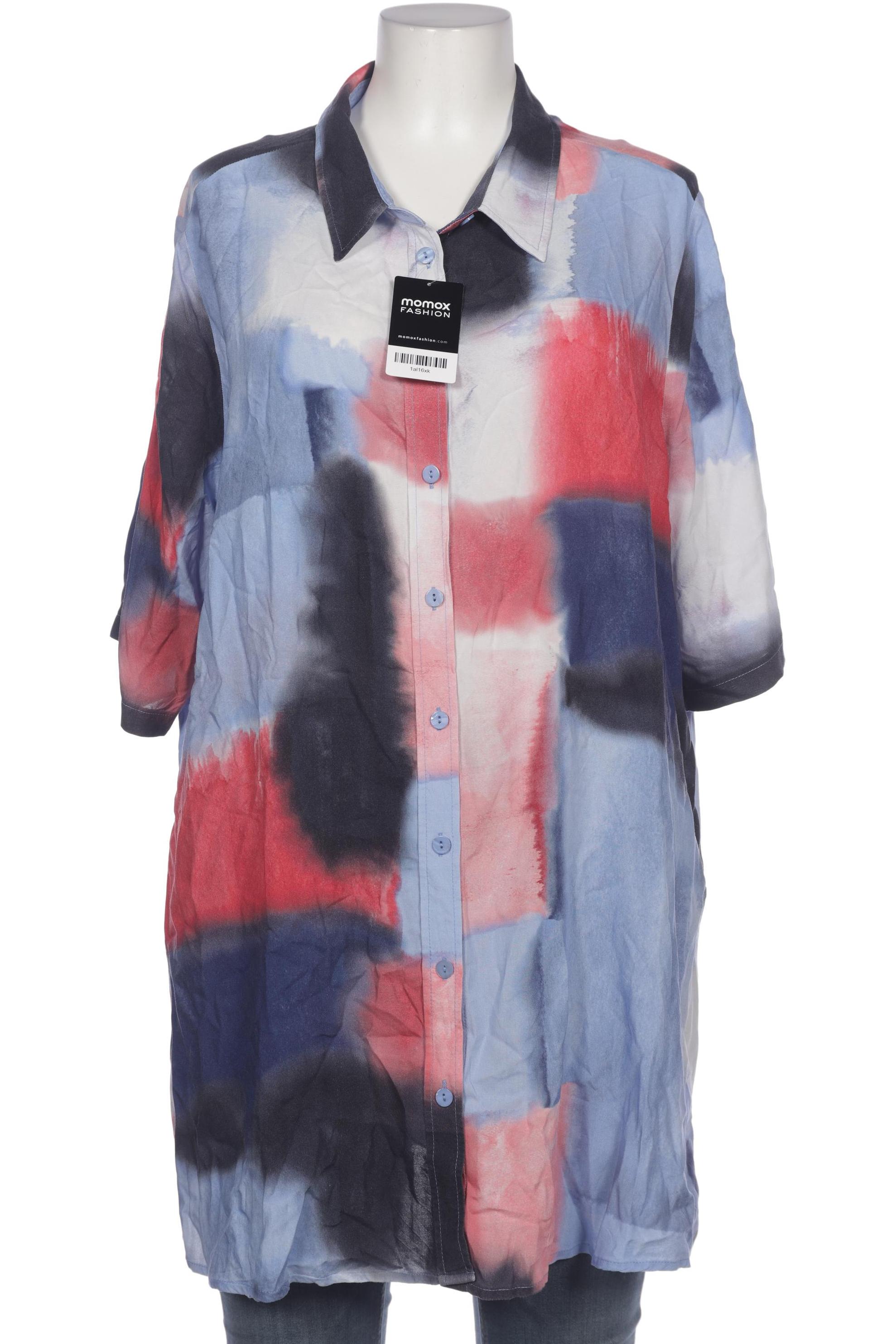

Selection by Ulla Popken Damen Bluse, blau, Gr. 50