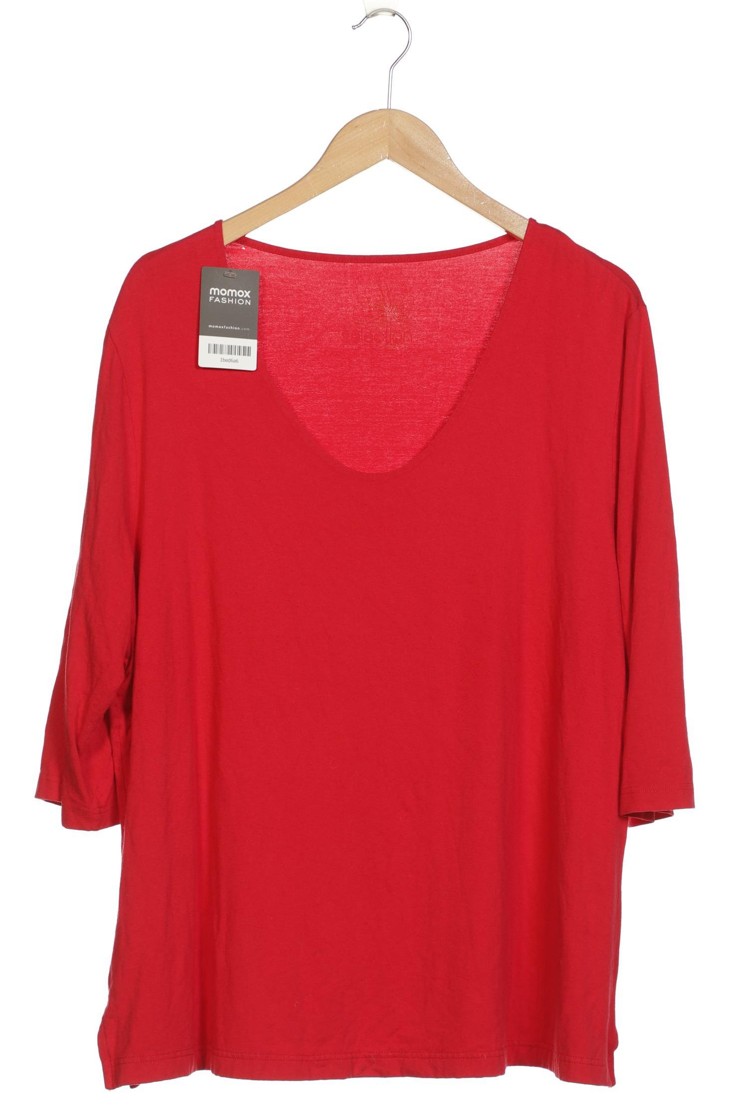 

Selection by Ulla Popken Damen Langarmshirt, rot, Gr. 50