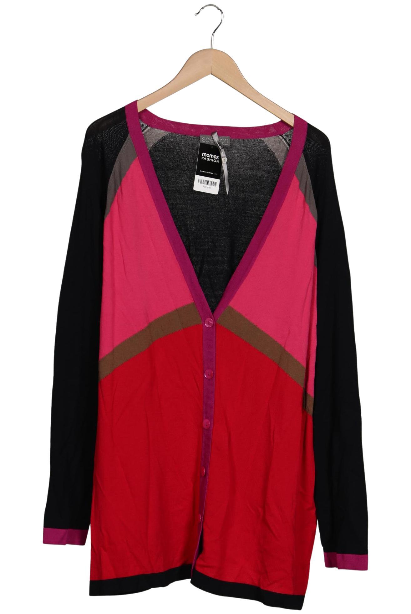 

Selection by Ulla Popken Damen Strickjacke, mehrfarbig, Gr. 50