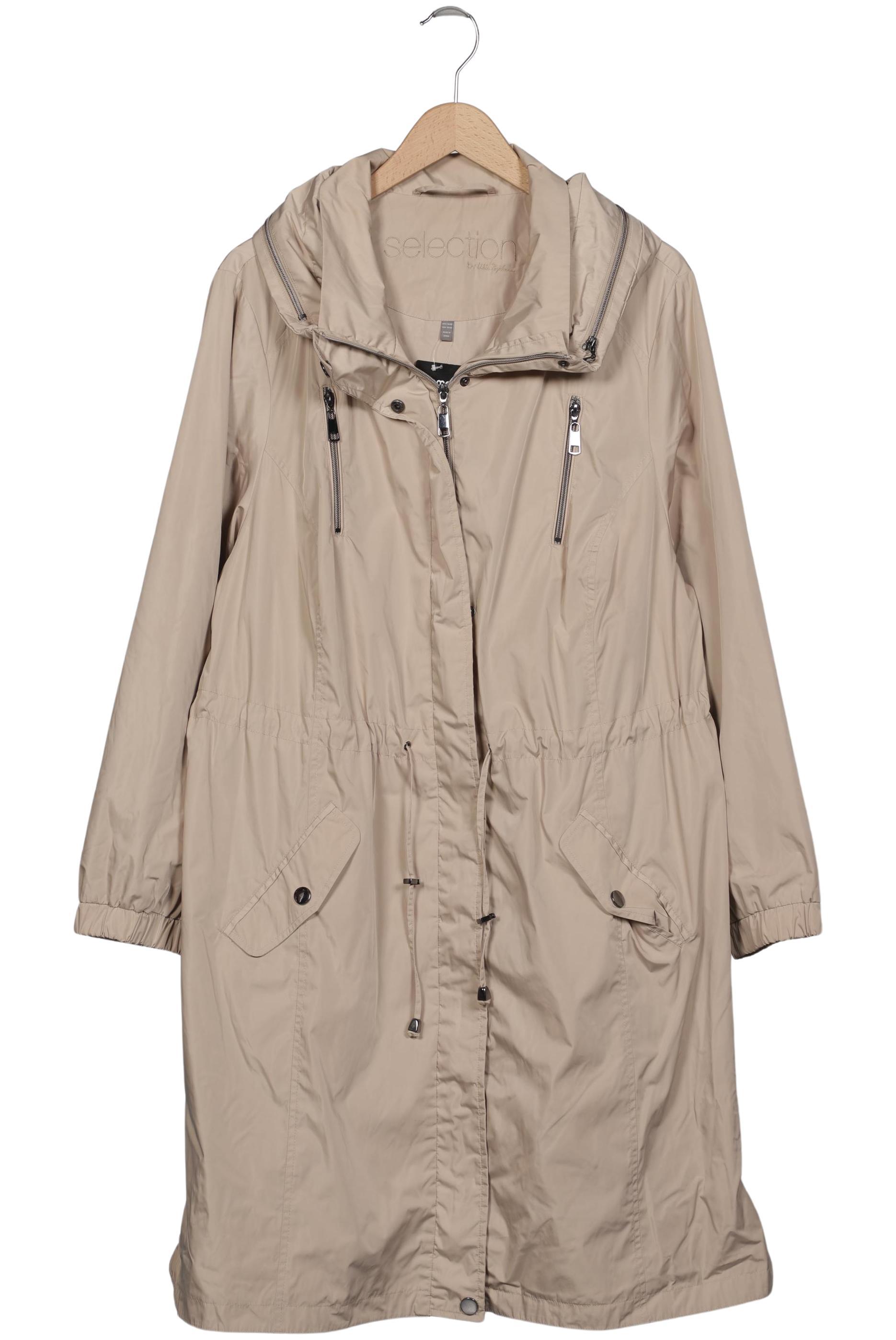 

Selection by Ulla Popken Damen Mantel, beige, Gr. 50