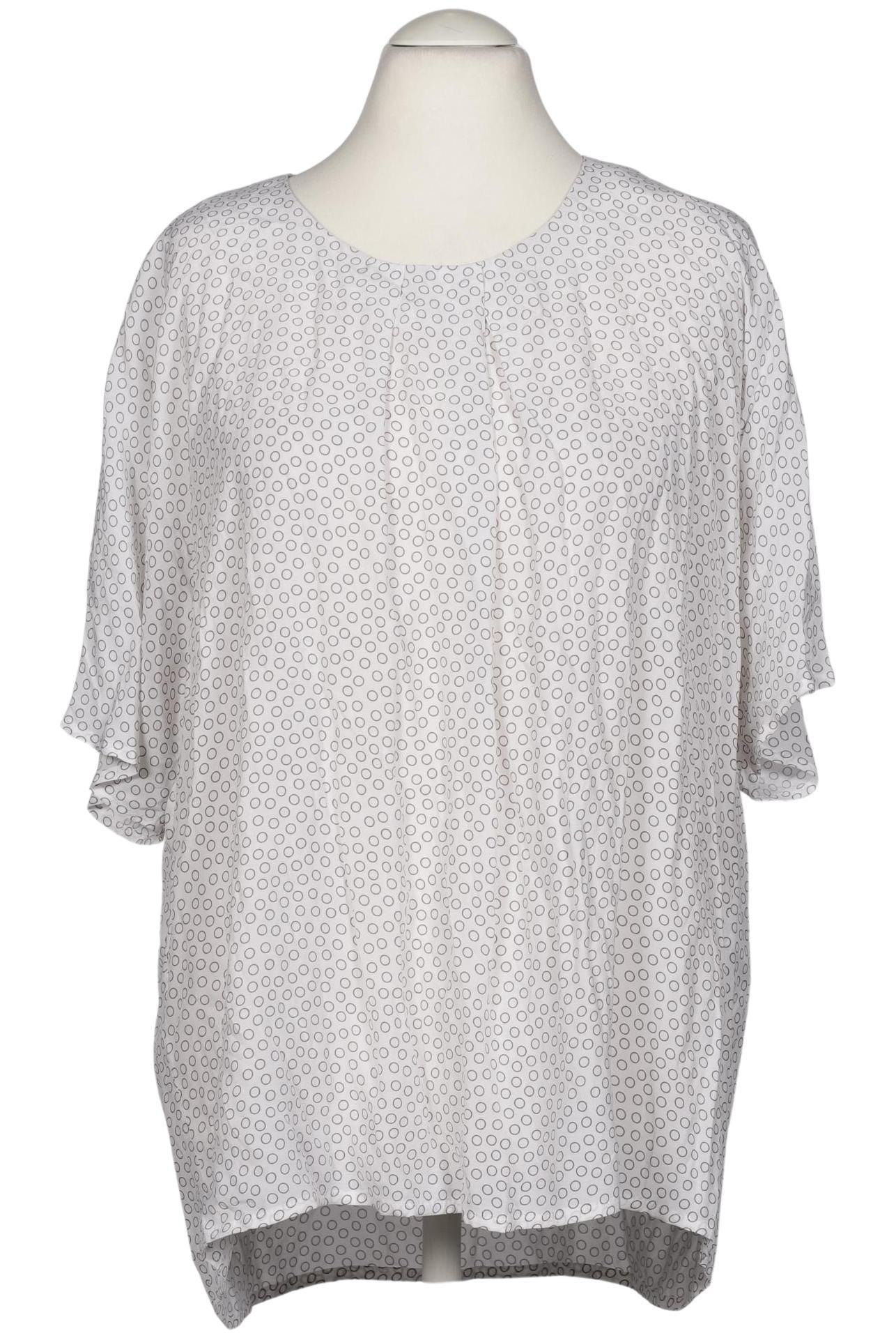 

Selection by Ulla Popken Damen Bluse, weiß, Gr. 46