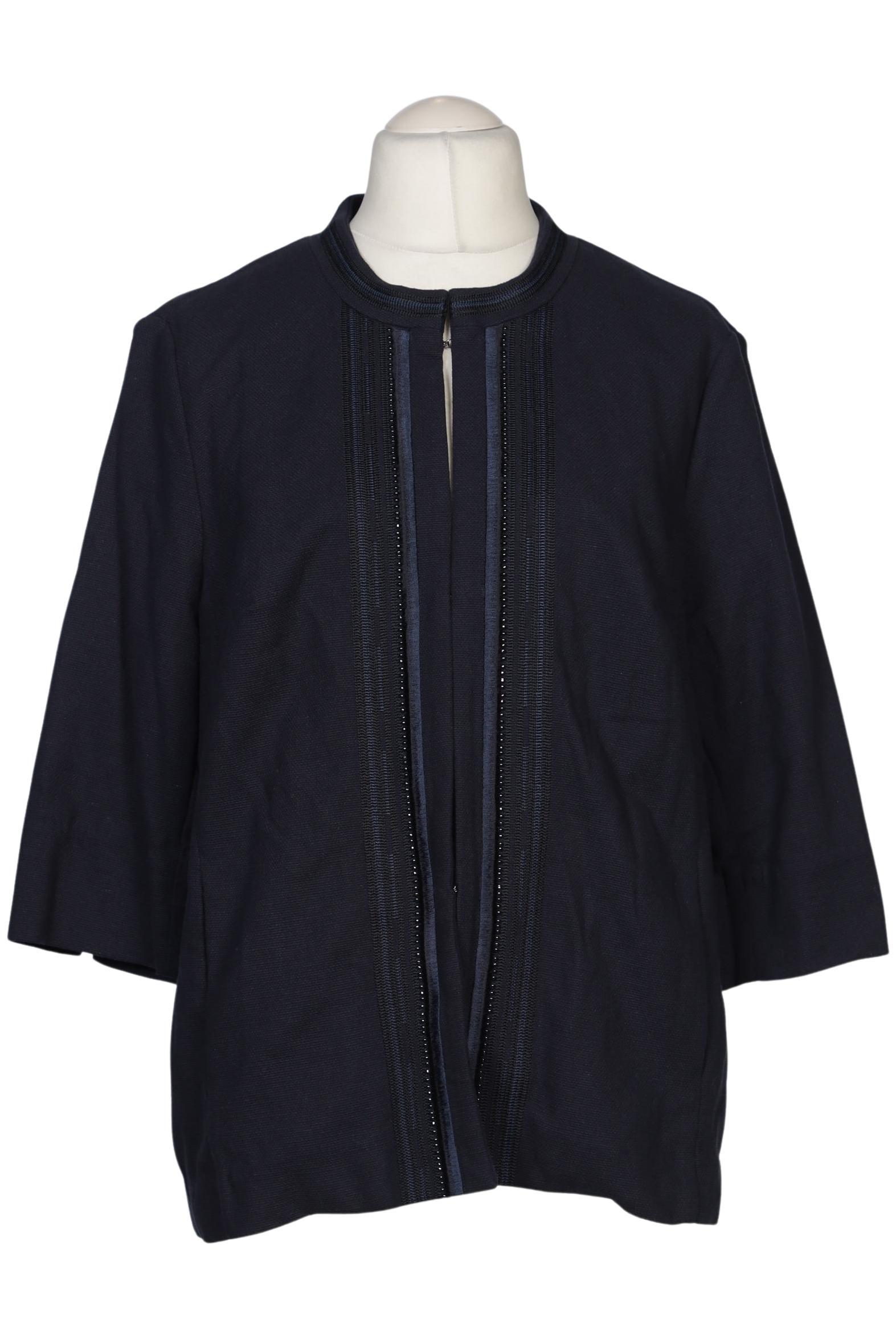 

Selection by Ulla Popken Damen Blazer, marineblau, Gr. 46