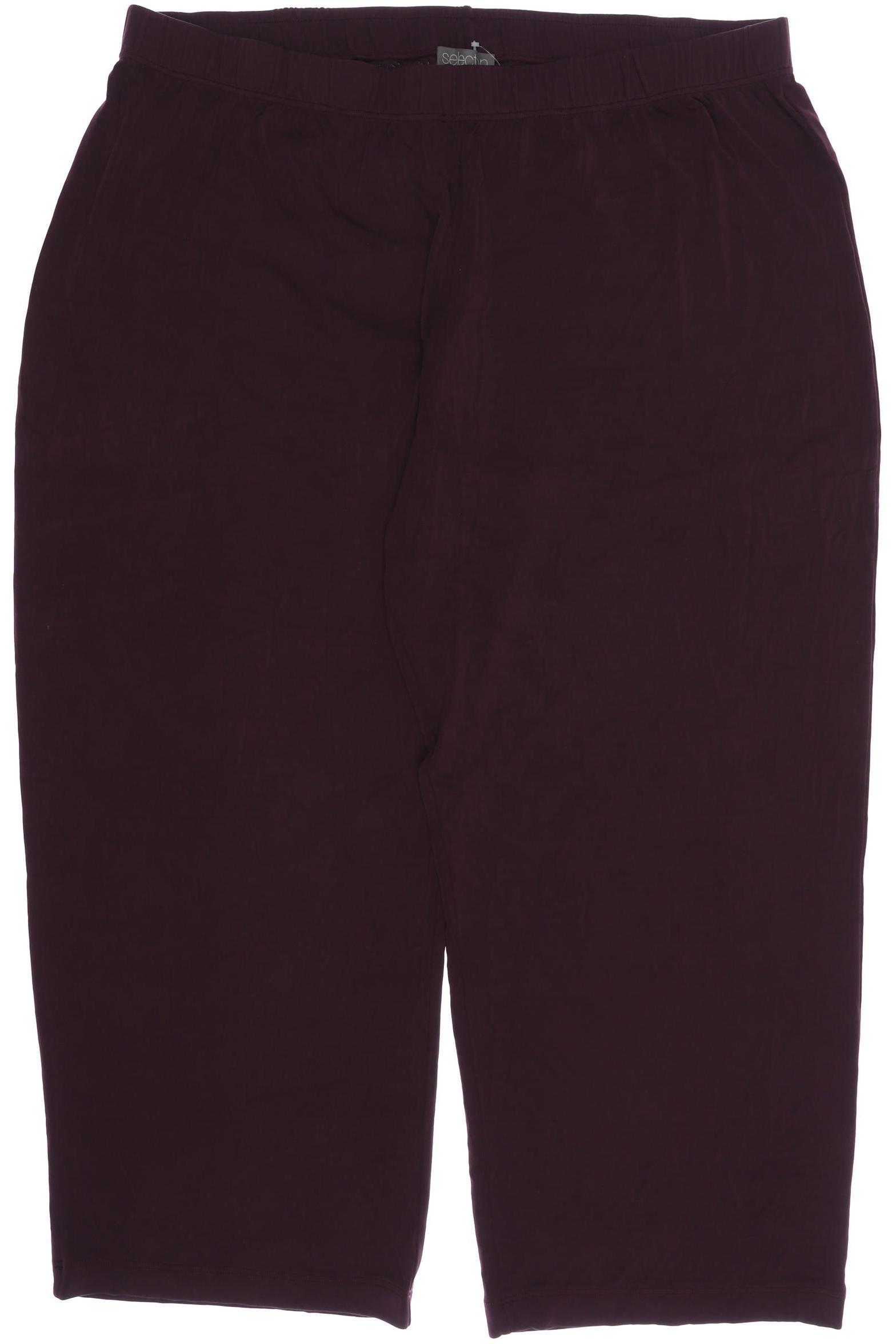 

Selection by Ulla Popken Damen Stoffhose, bordeaux, Gr. 54