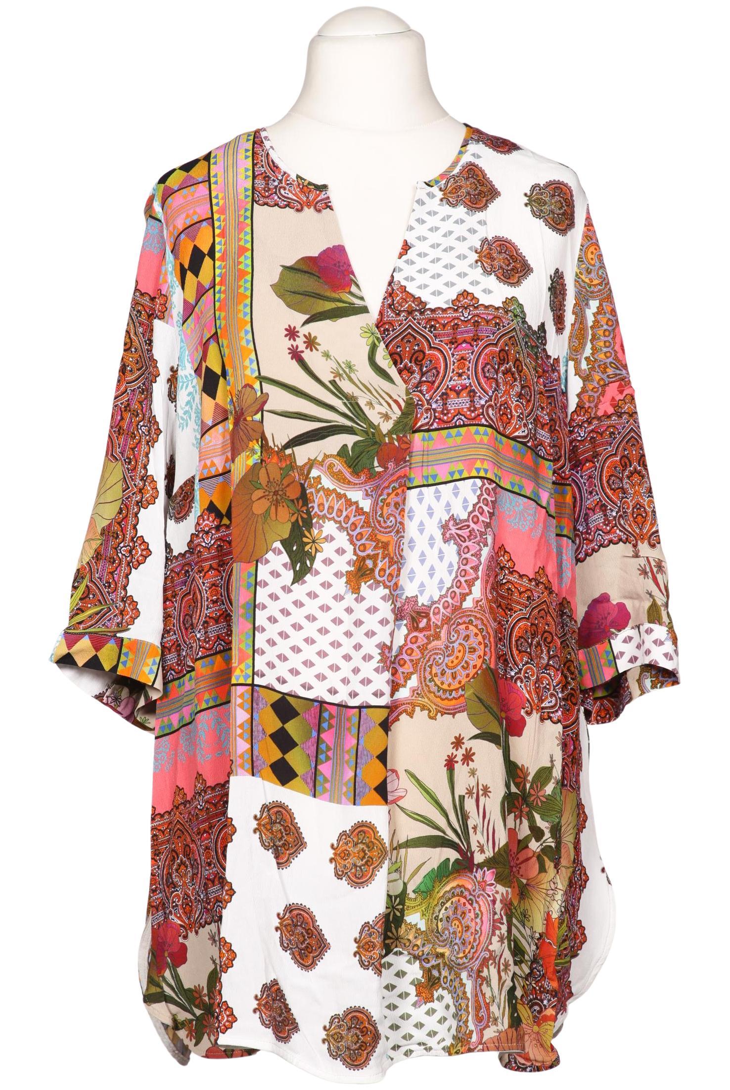 

Selection by Ulla Popken Damen Bluse, mehrfarbig, Gr. 50