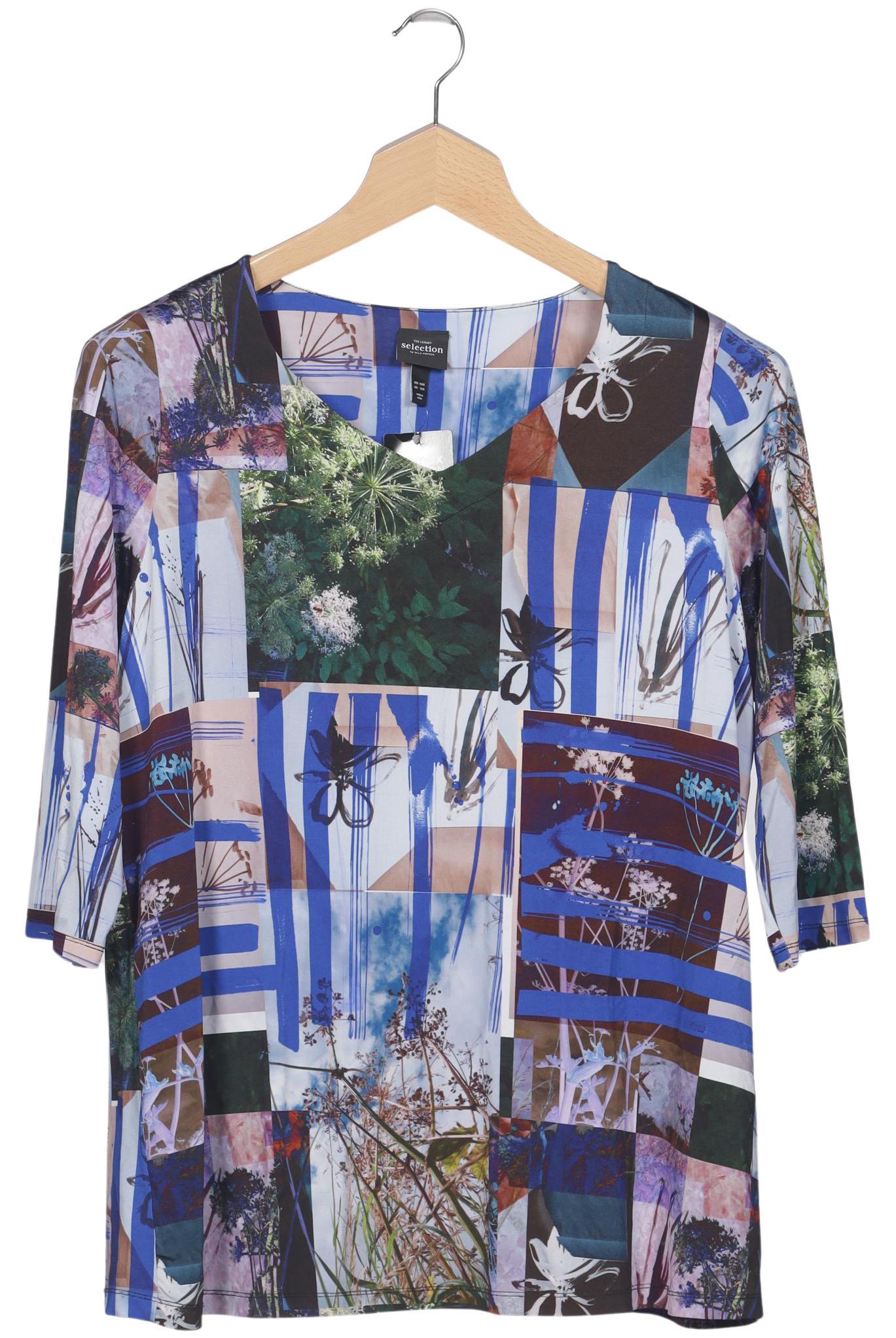 

Selection by Ulla Popken Damen Langarmshirt, mehrfarbig, Gr. 46