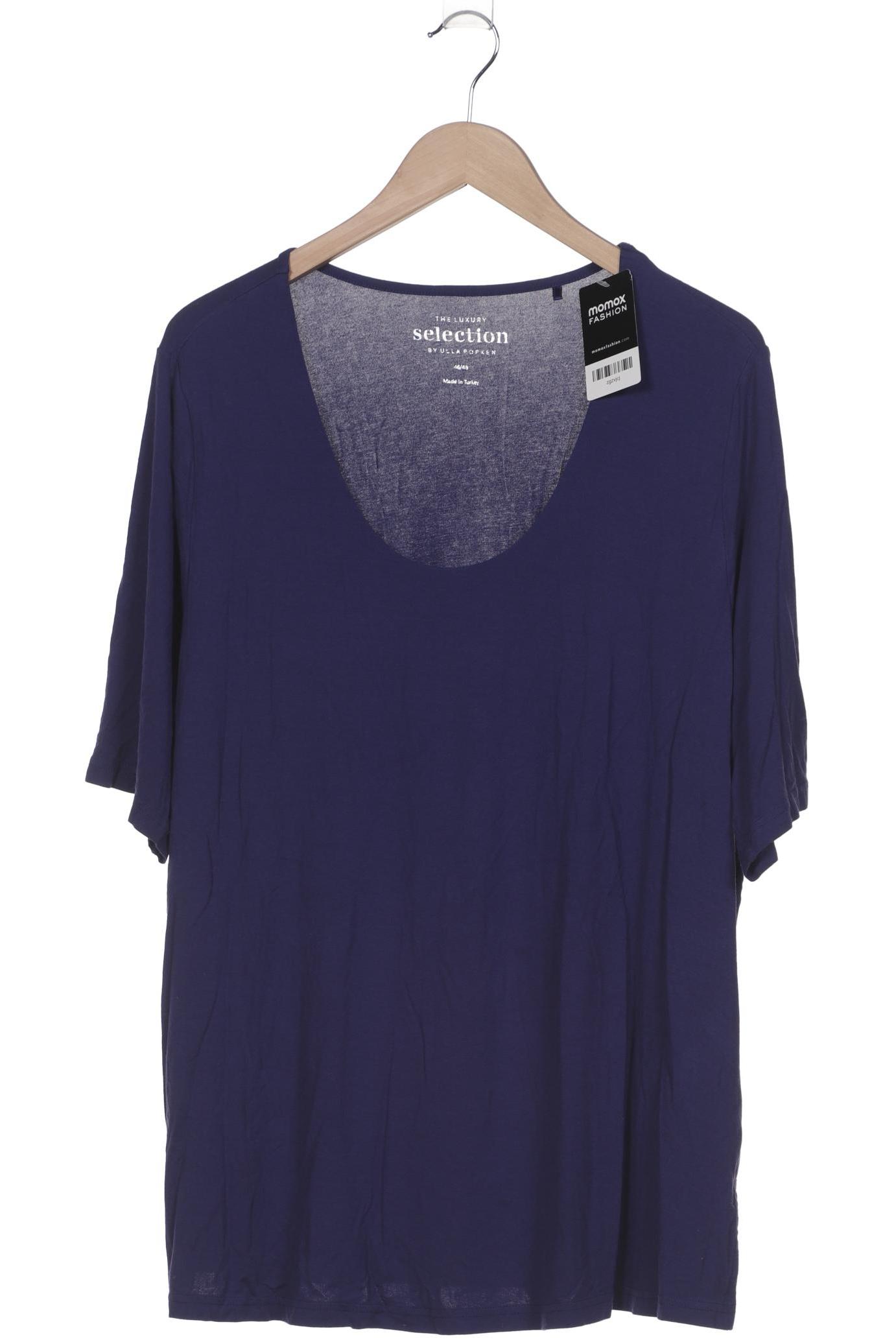 

Selection by Ulla Popken Damen T-Shirt, marineblau, Gr. 46
