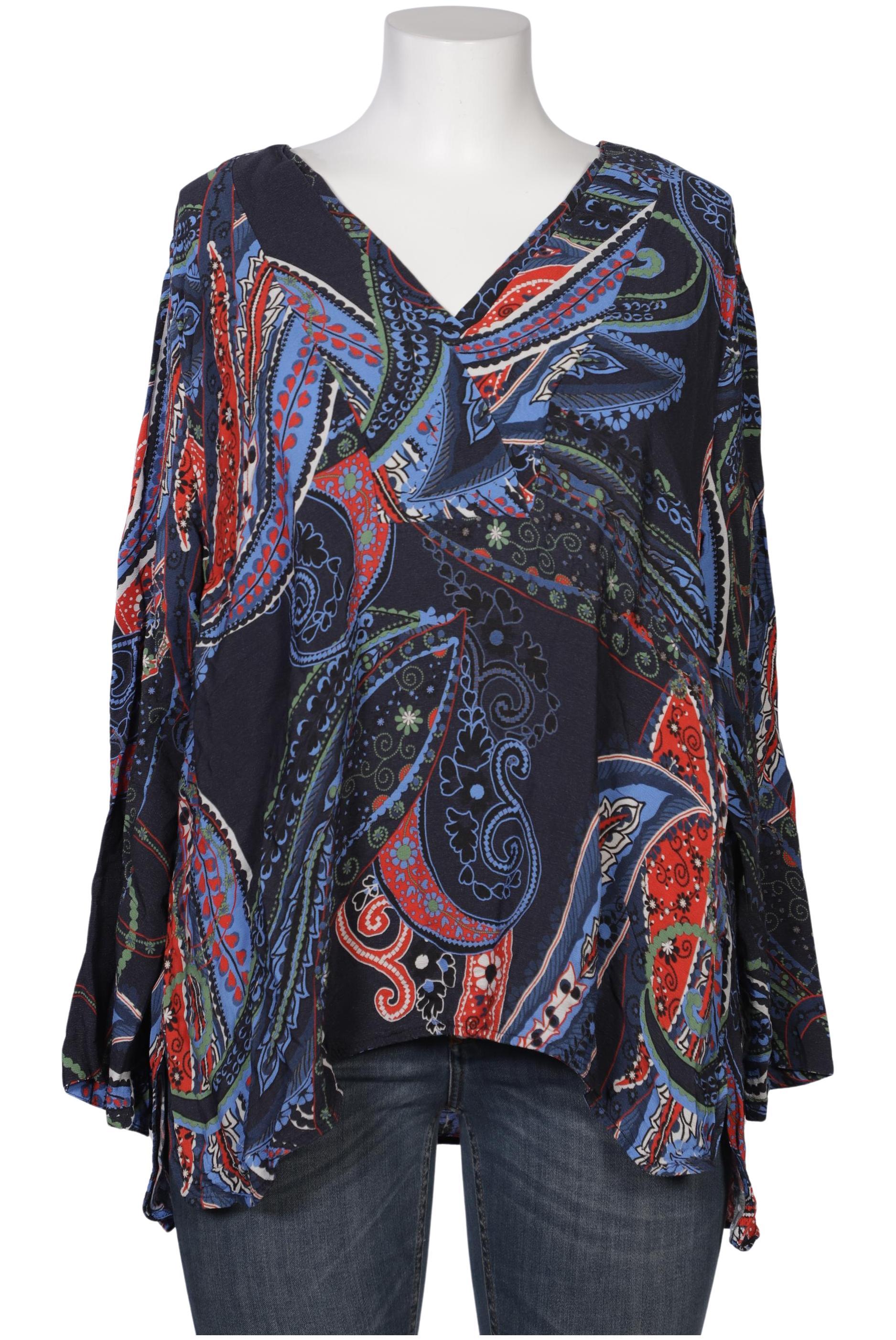 

Selection by Ulla Popken Damen Bluse, mehrfarbig, Gr. 50