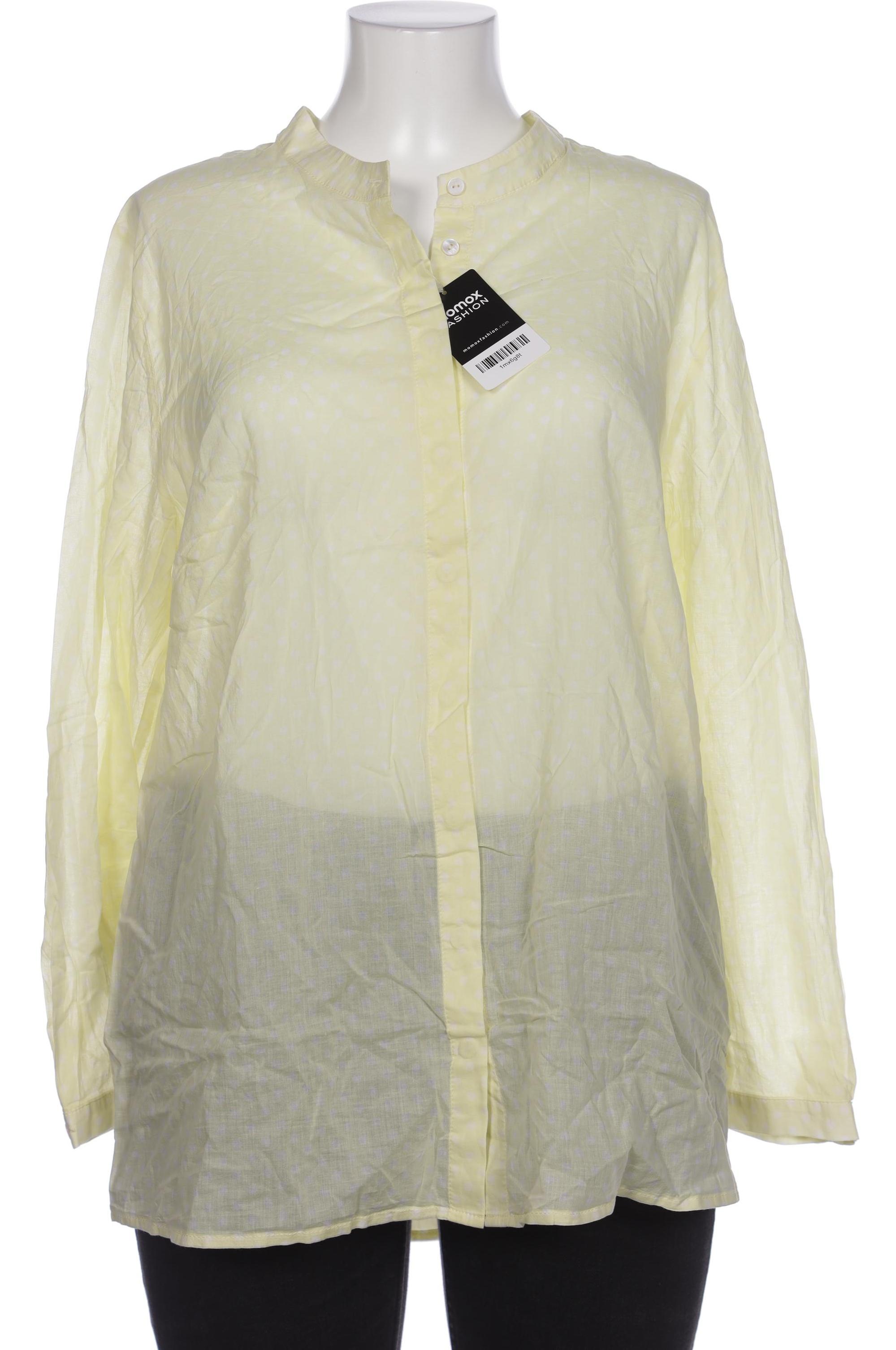 

Selection by Ulla Popken Damen Bluse, gelb, Gr. 46