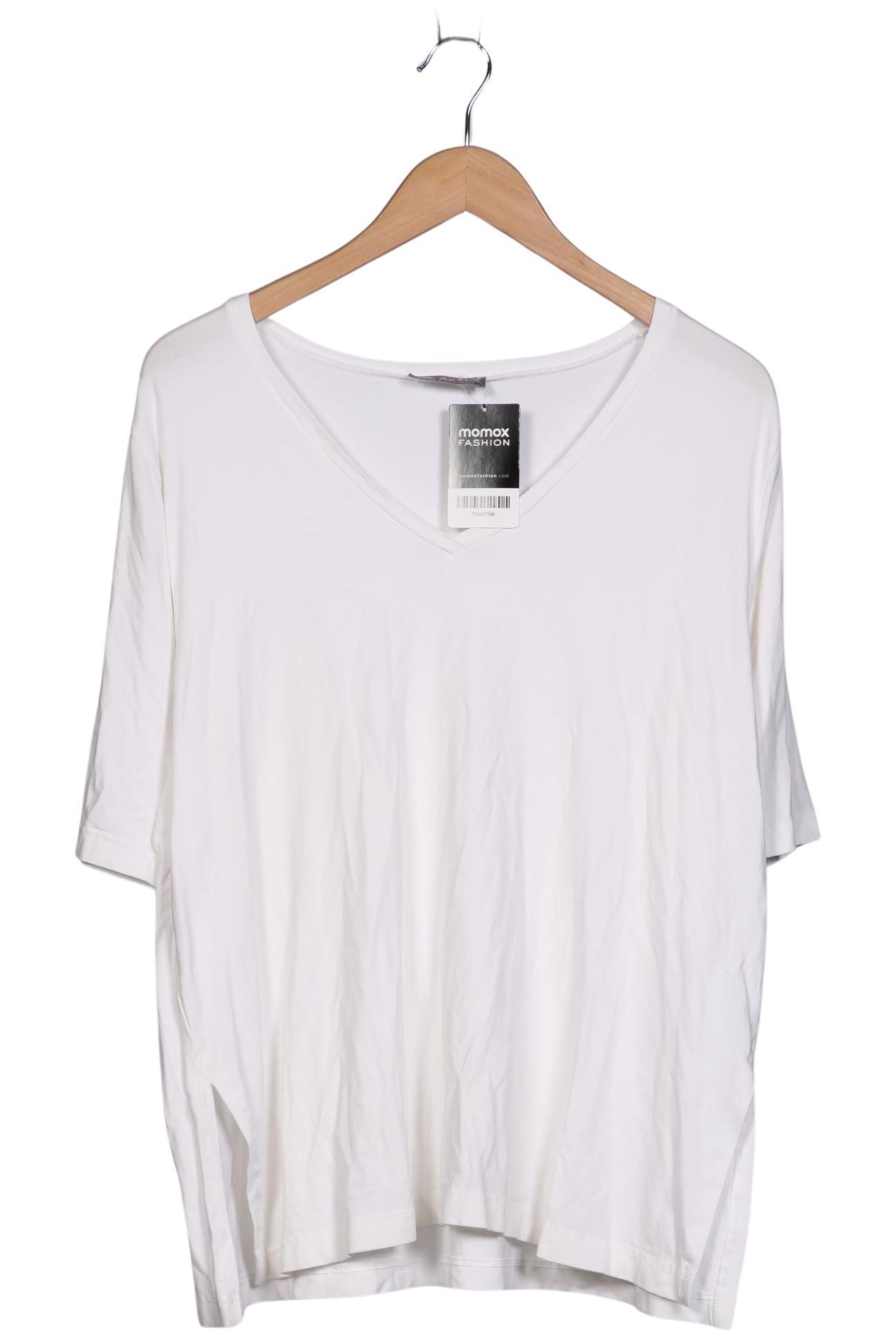 

Selection by Ulla Popken Damen Langarmshirt, weiß, Gr. 46