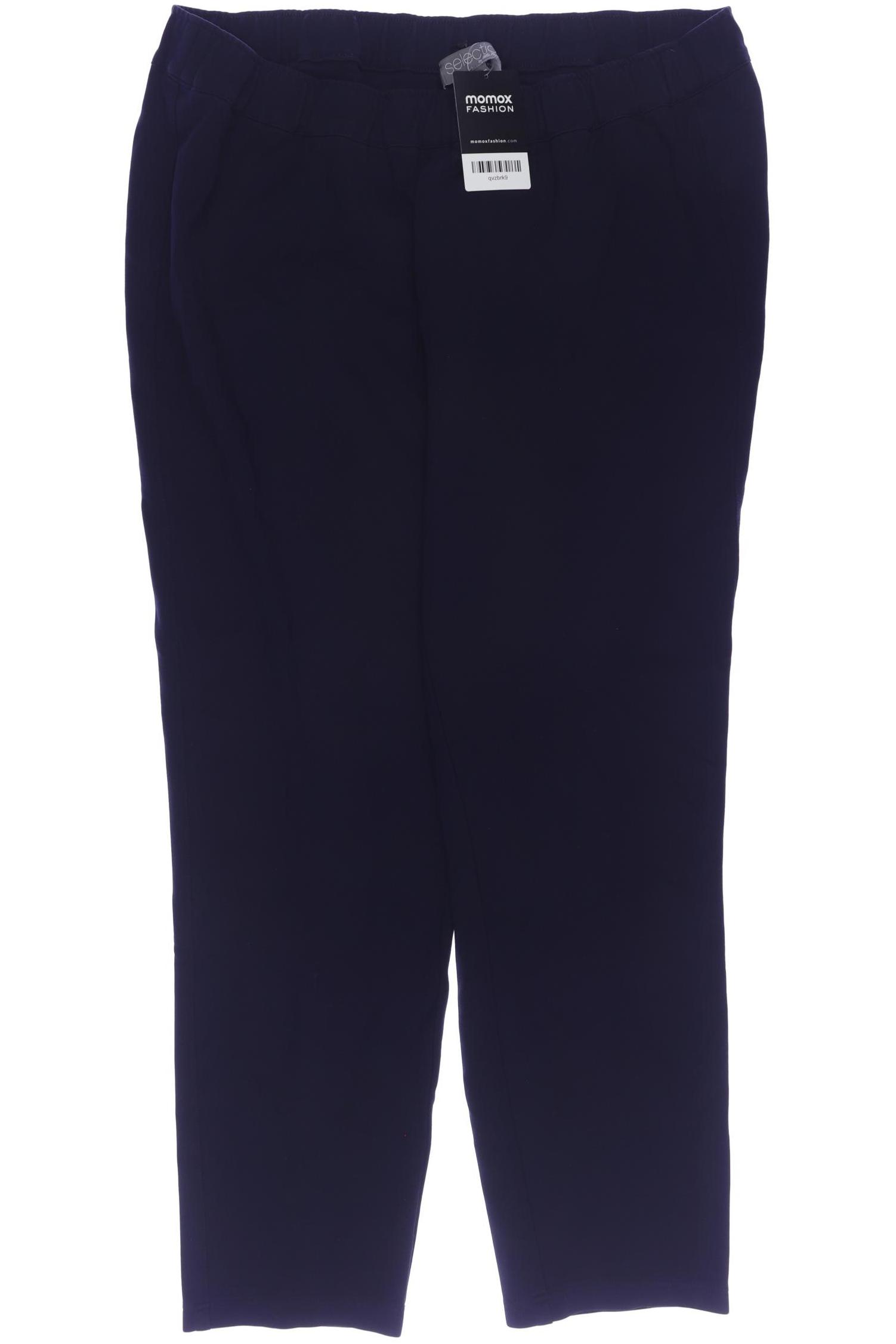 

Selection by Ulla Popken Damen Stoffhose, marineblau, Gr. 48