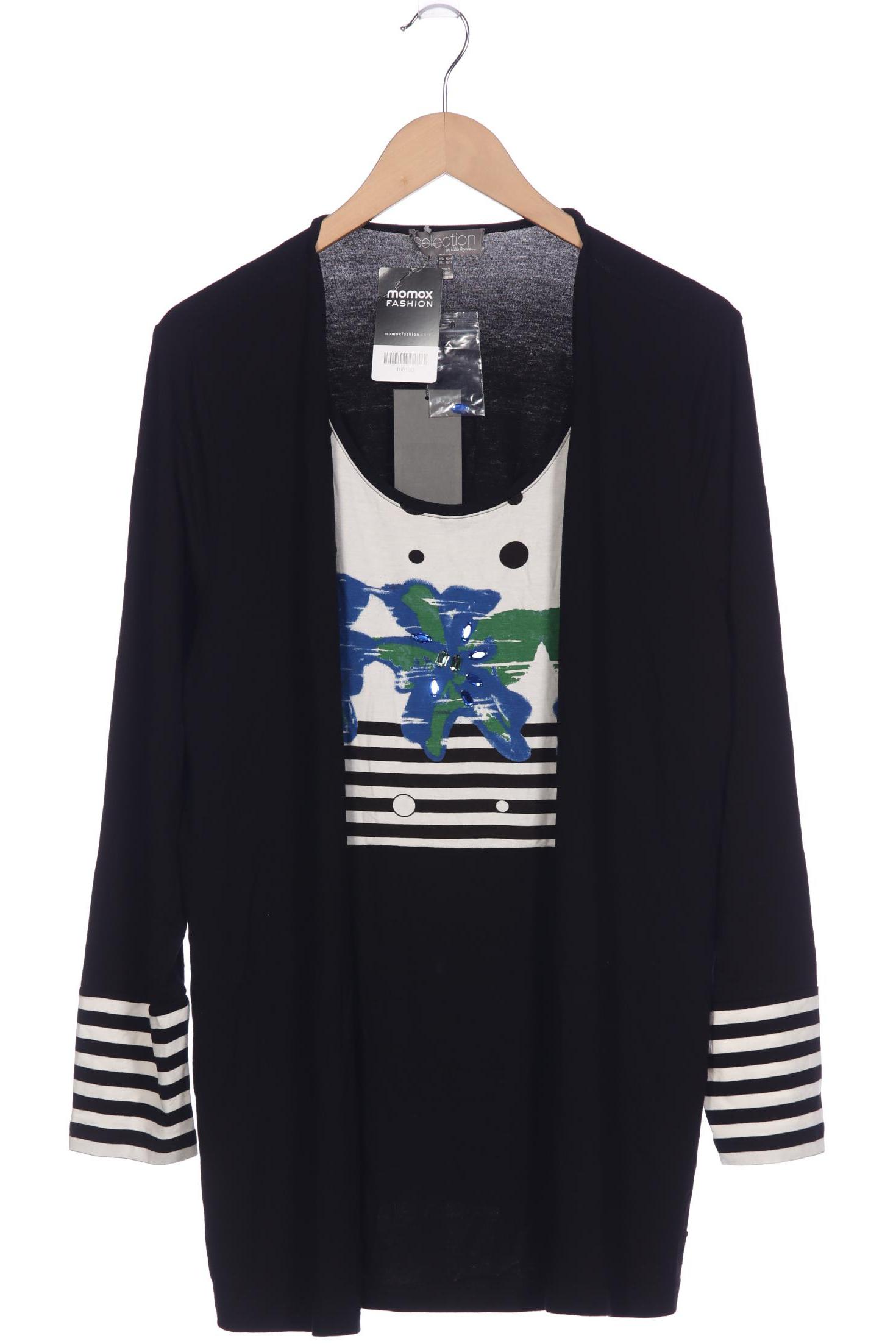 

Selection by Ulla Popken Damen Langarmshirt, schwarz, Gr. 42