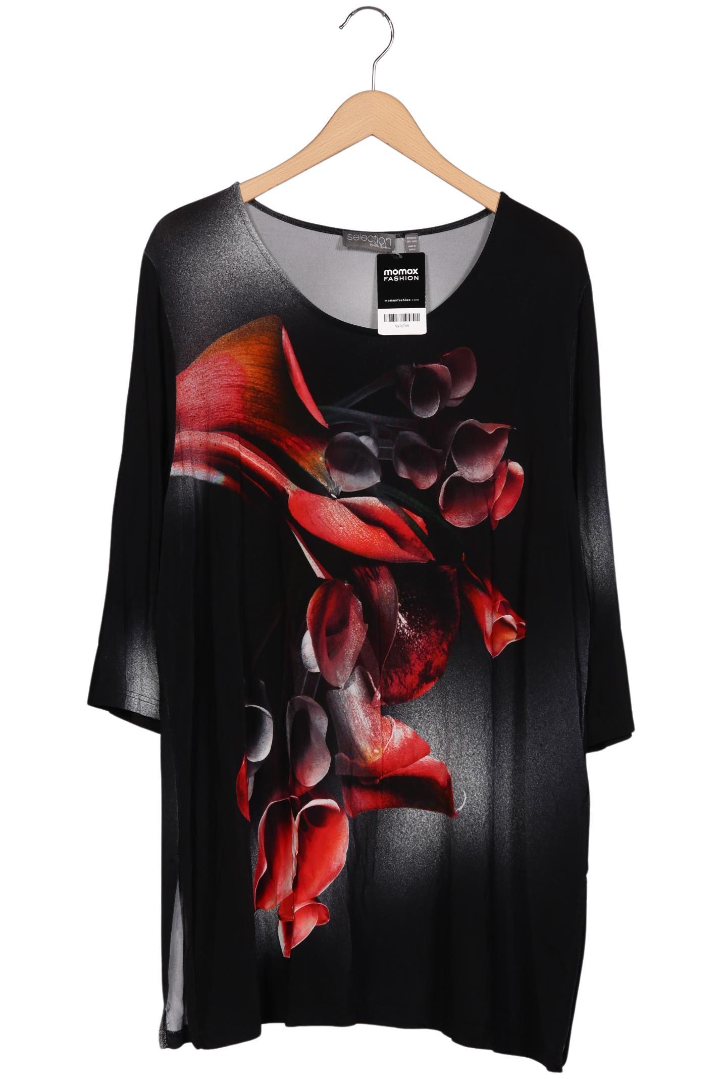 

Selection by Ulla Popken Damen Langarmshirt, schwarz, Gr. 46