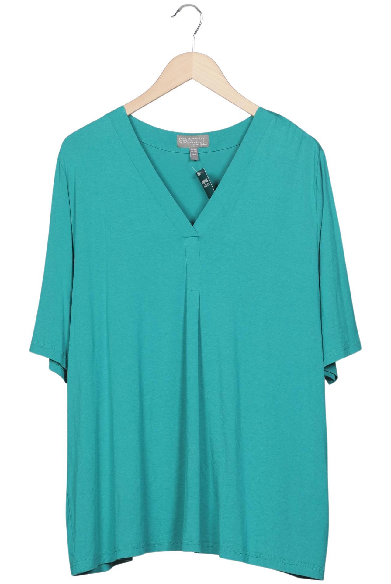 

Selection by Ulla Popken Damen T-Shirt, türkis, Gr. 50