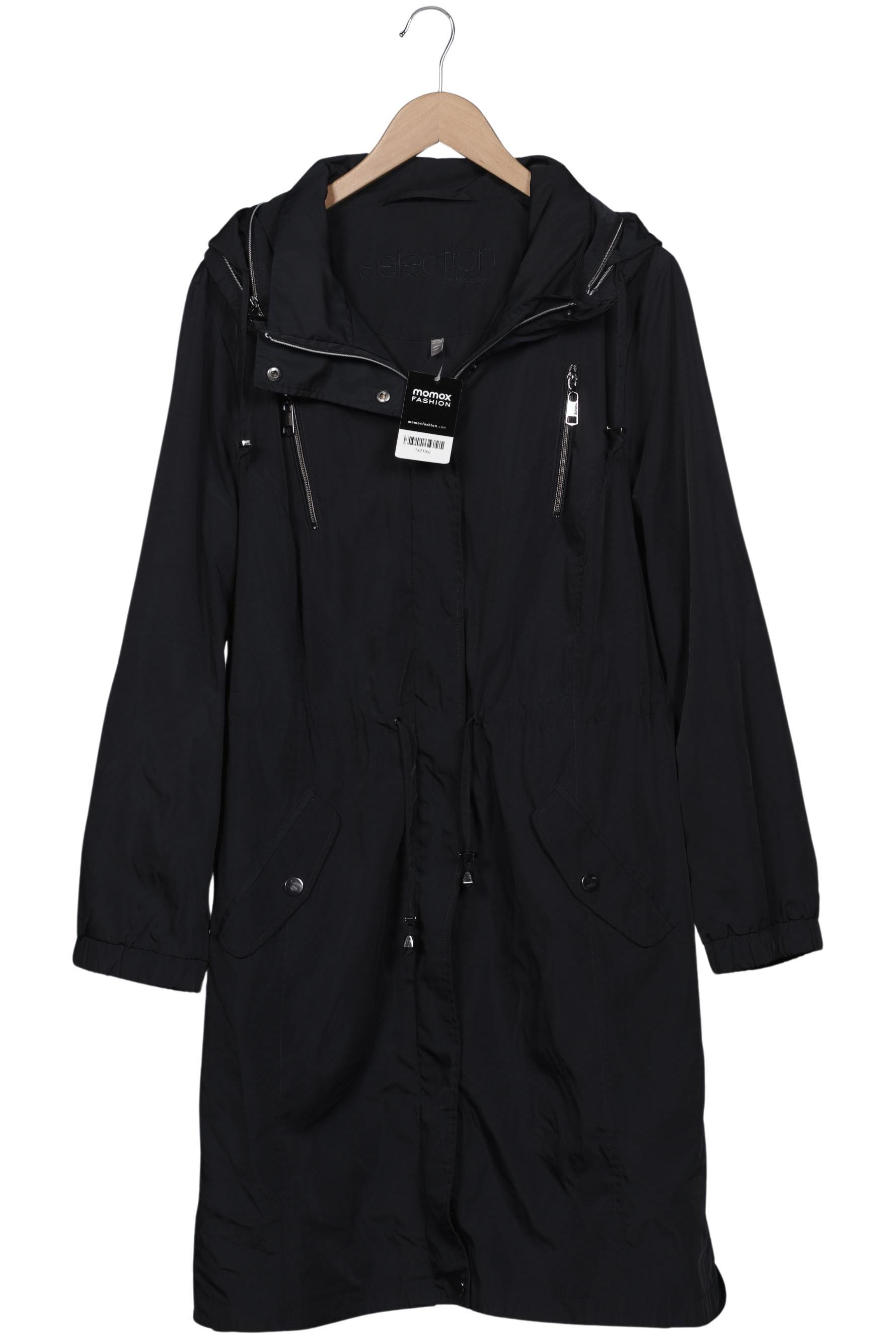 

Selection by Ulla Popken Damen Mantel, marineblau, Gr. 46