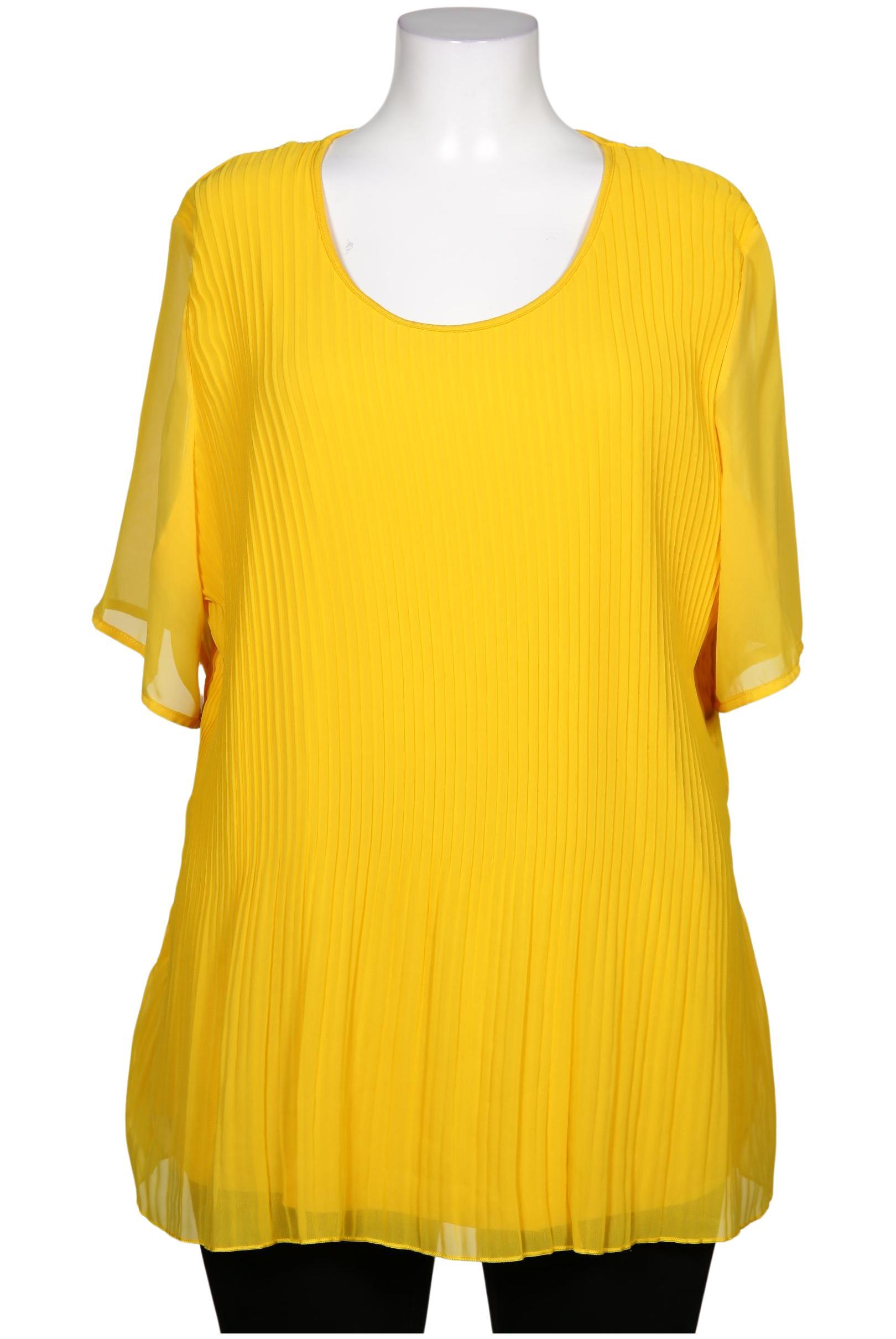 

Selection by Ulla Popken Damen Bluse, gelb, Gr. 50