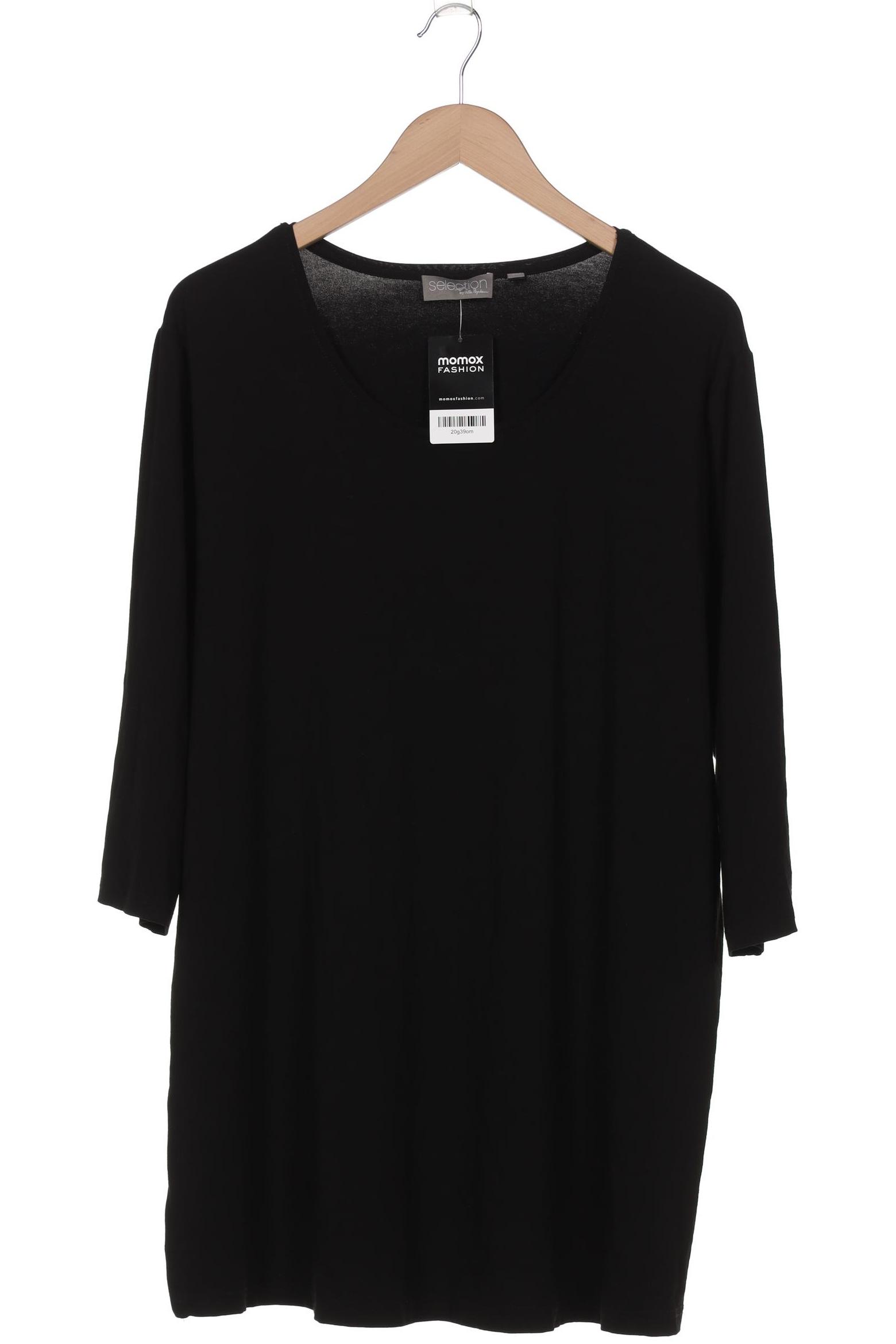 

Selection by Ulla Popken Damen Langarmshirt, schwarz, Gr. 50