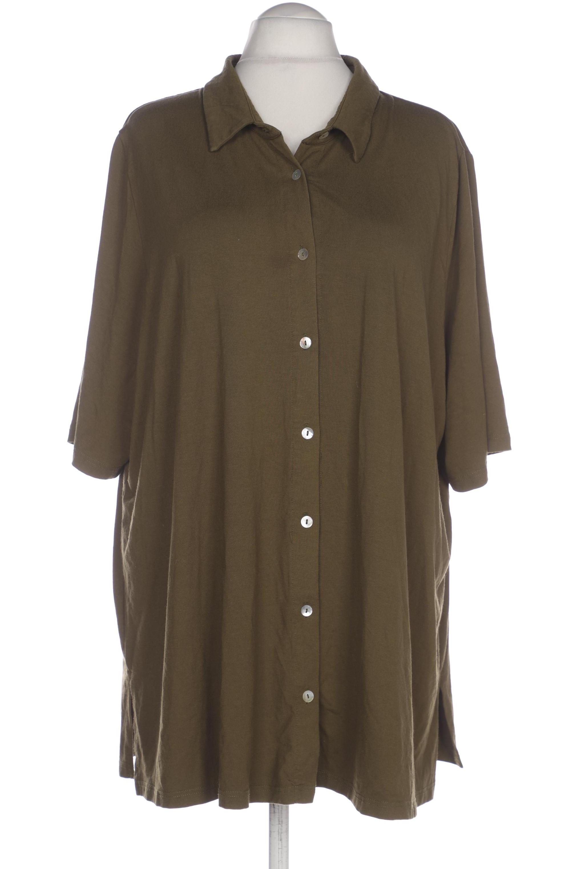 

Selection by Ulla Popken Damen Bluse, grün, Gr. 54