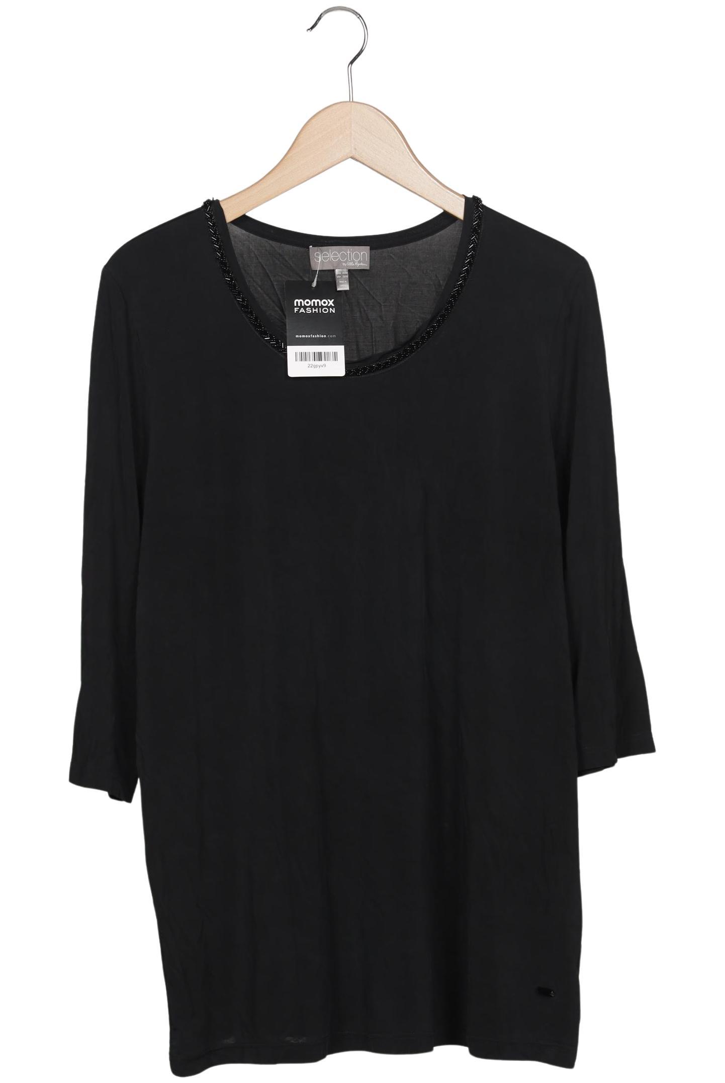 

Selection by Ulla Popken Damen Langarmshirt, schwarz, Gr. 42