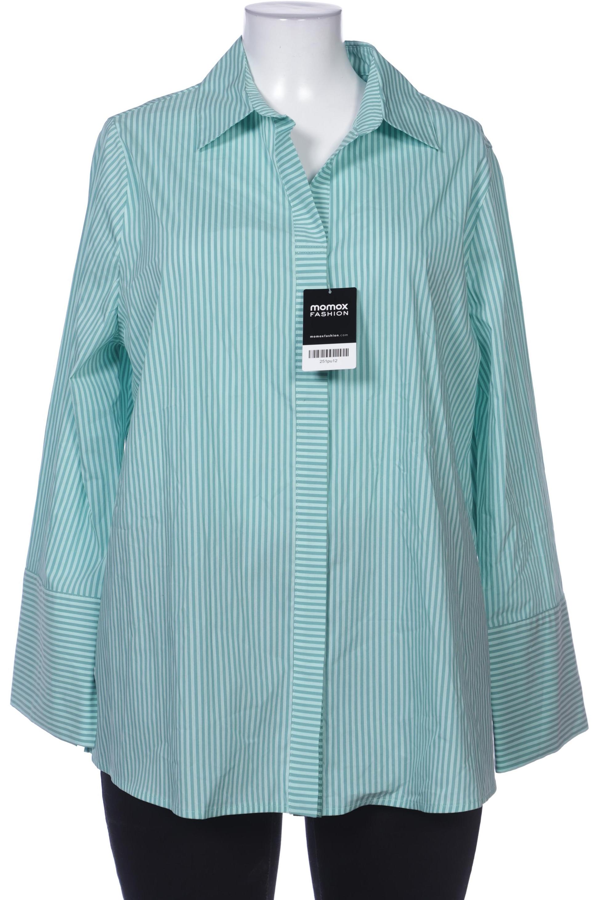 

Selection by Ulla Popken Damen Bluse, türkis, Gr. 46