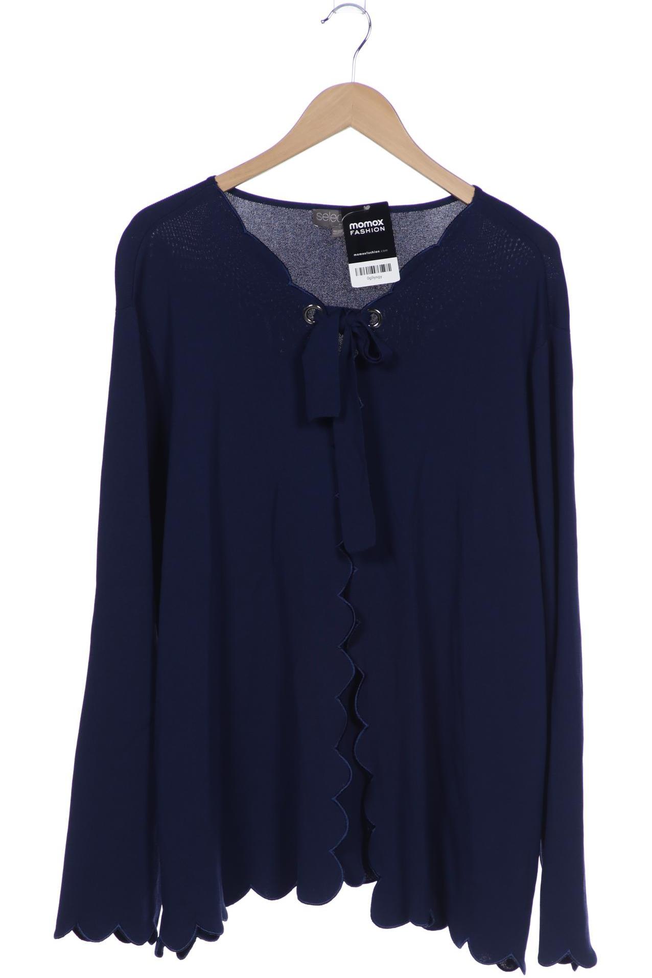

Selection by Ulla Popken Damen Strickjacke, marineblau, Gr. 50