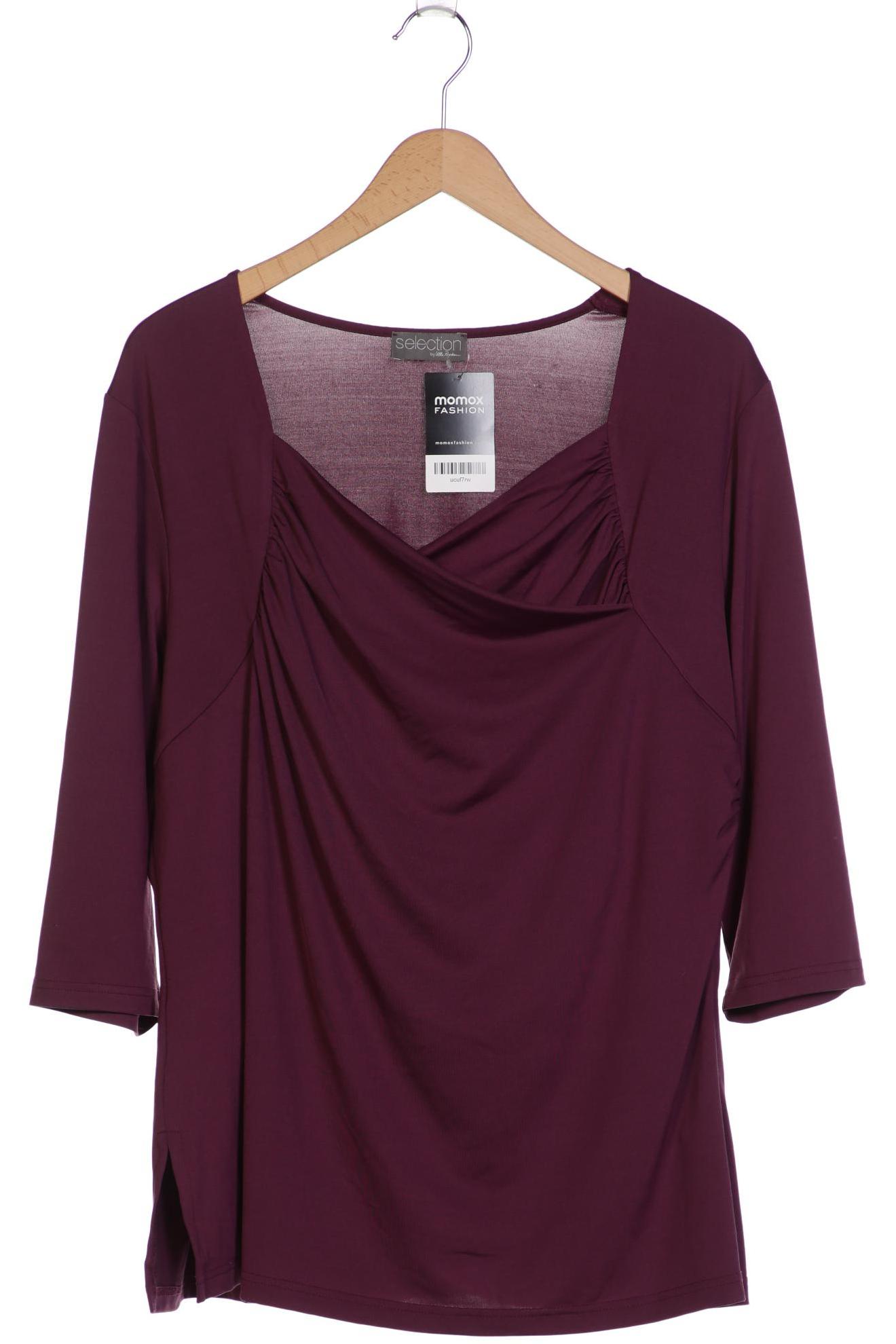 

Selection by Ulla Popken Damen Langarmshirt, flieder, Gr. 46