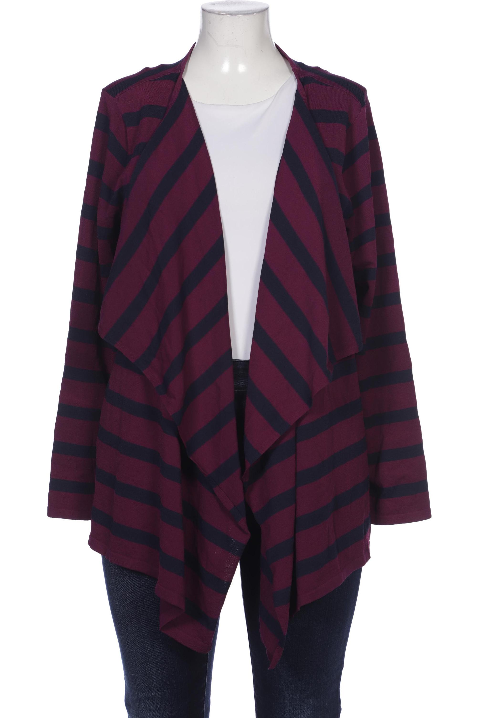 

Selection by Ulla Popken Damen Strickjacke, bordeaux, Gr. 46