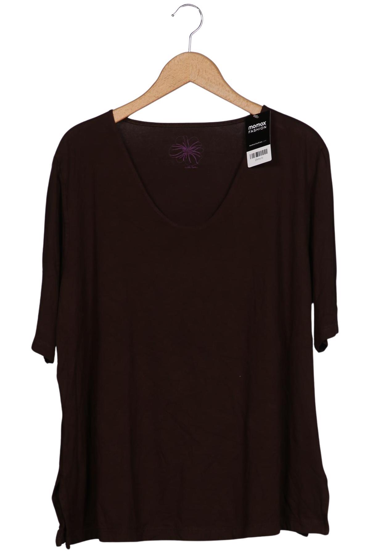 

Selection by Ulla Popken Damen T-Shirt, braun, Gr. 48